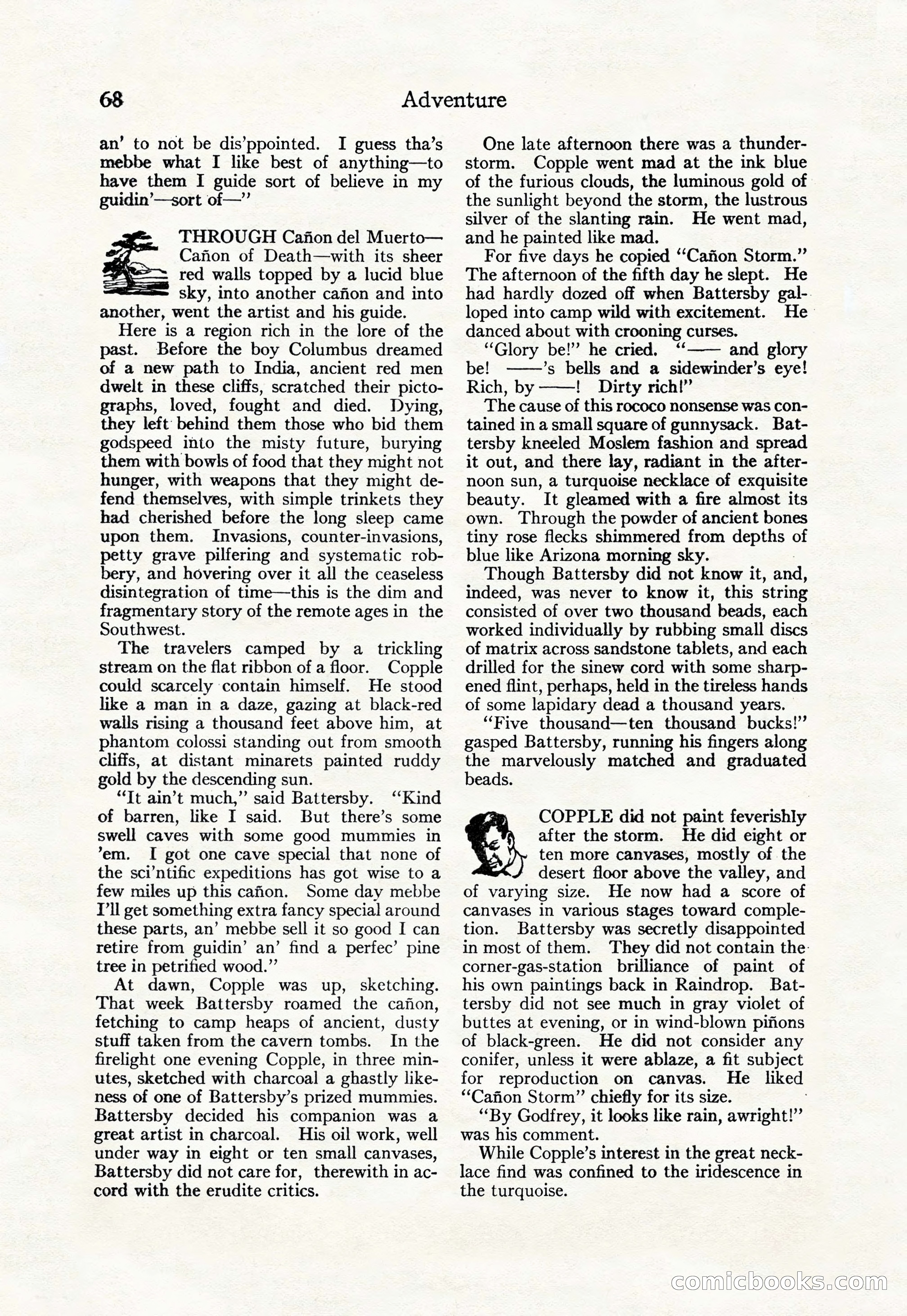 Adventure, May 23, 1926 — page 70 of 196