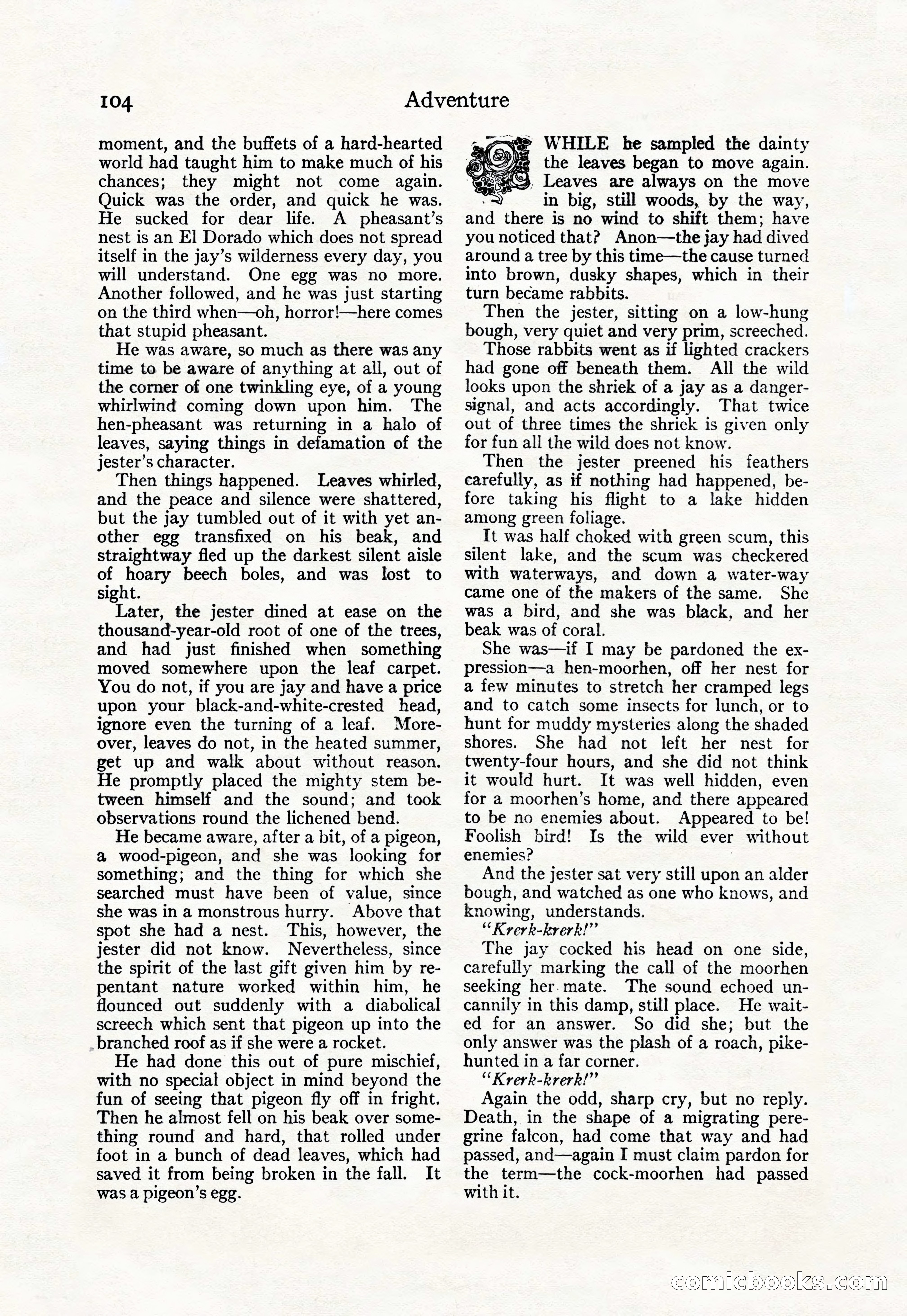 Adventure, May 23, 1926 — page 106 of 196