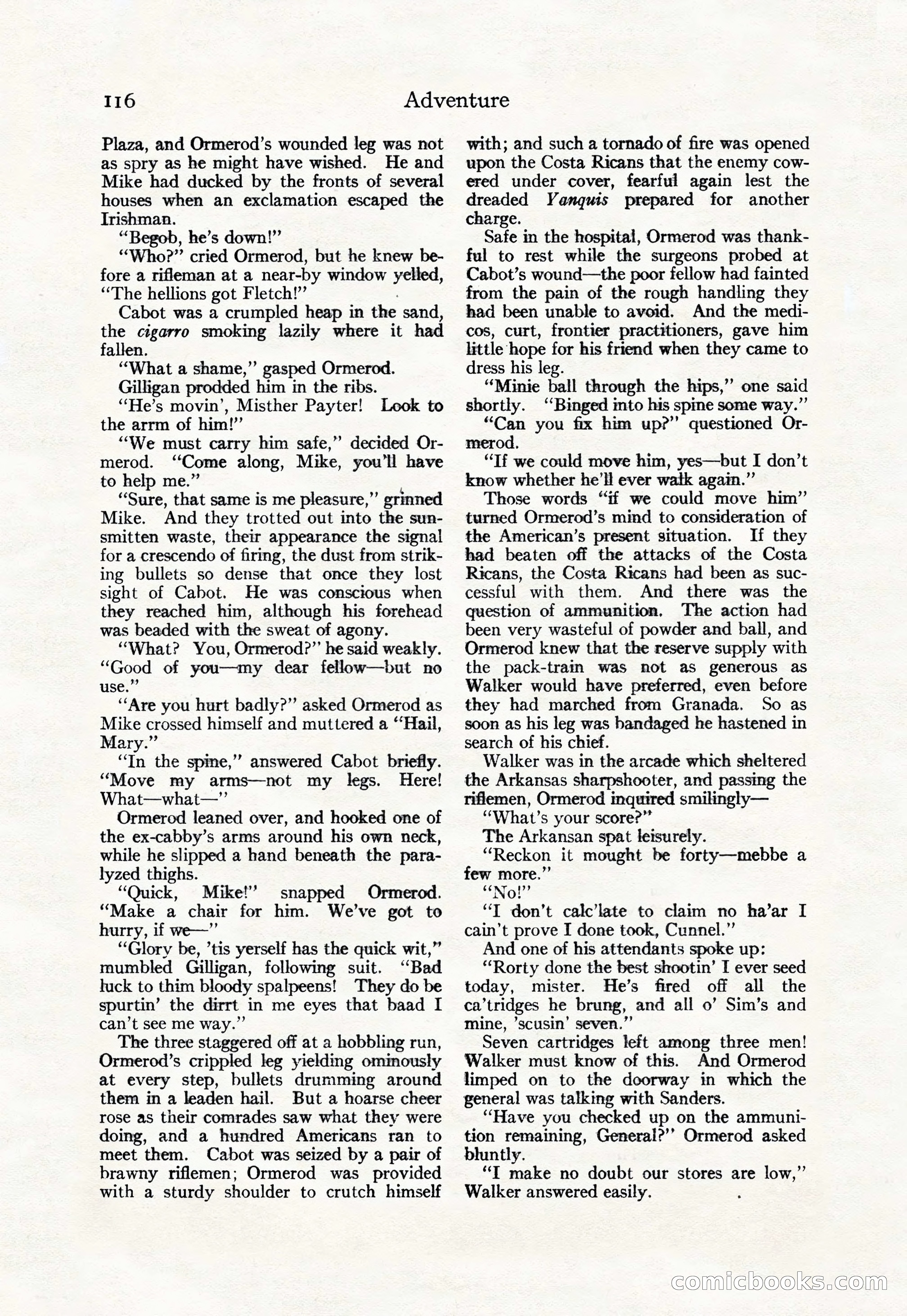 Adventure, May 23, 1926 — page 118 of 196