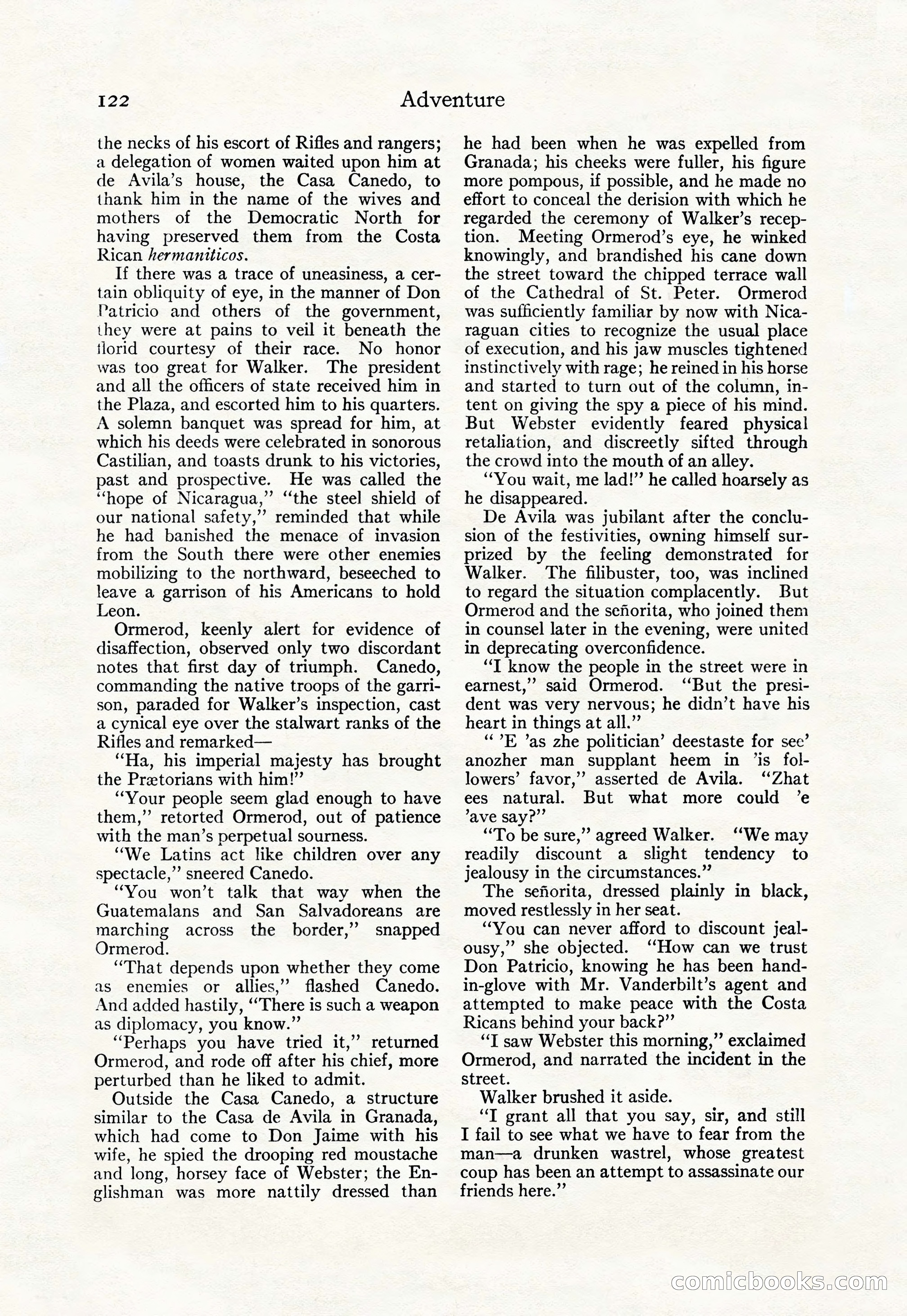 Adventure, May 23, 1926 — page 124 of 196