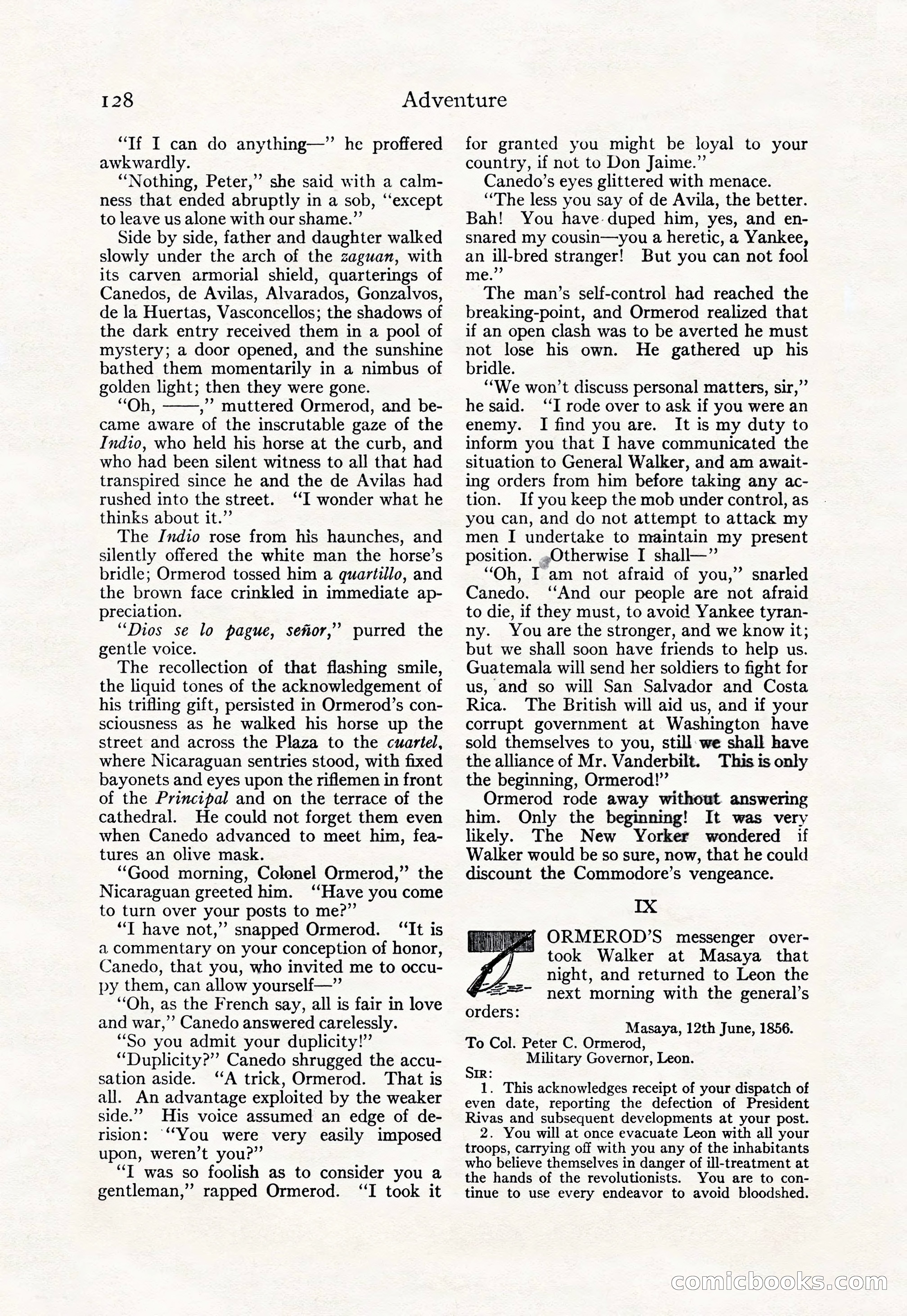 Adventure, May 23, 1926 — page 130 of 196