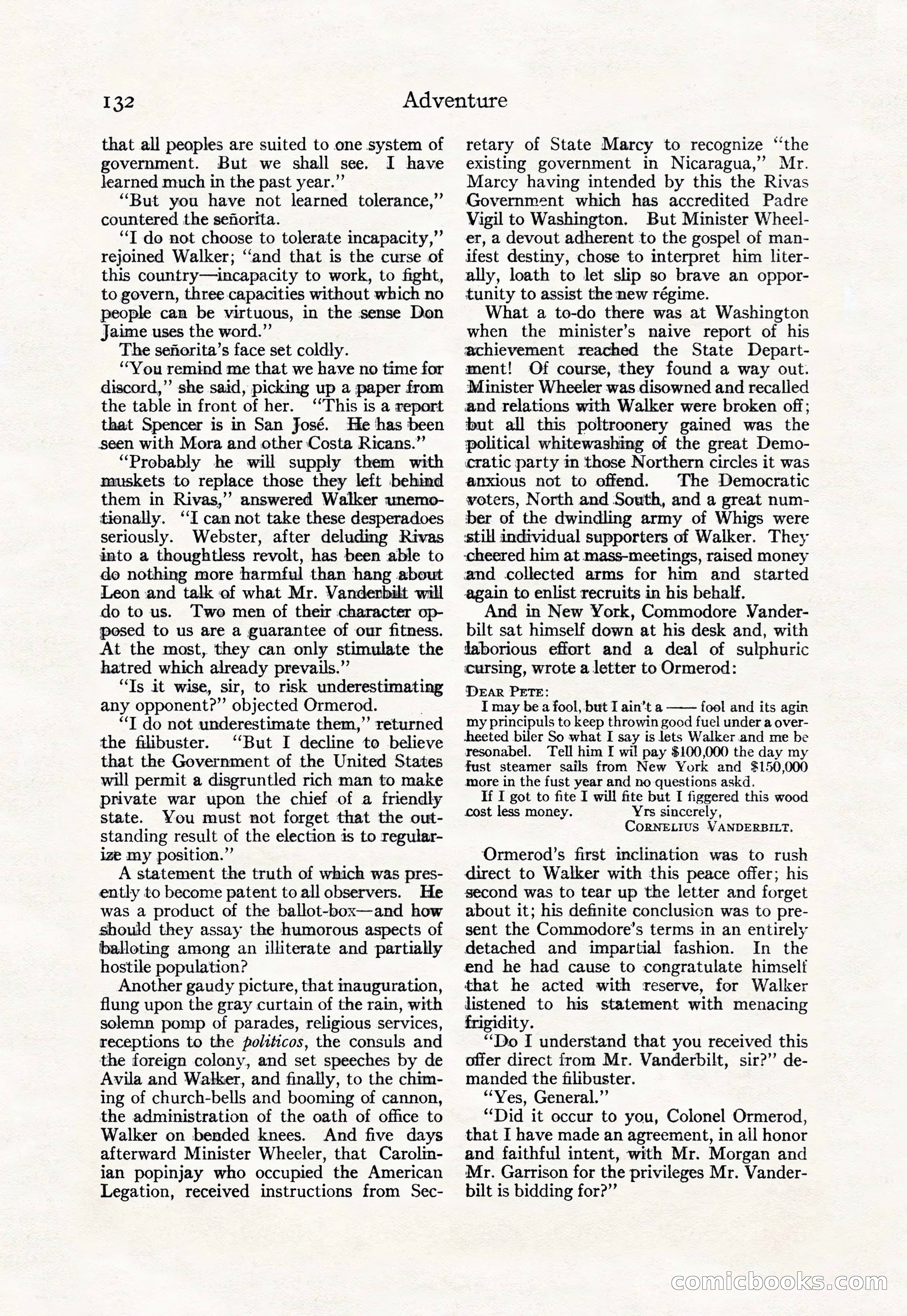 Adventure, May 23, 1926 — page 134 of 196