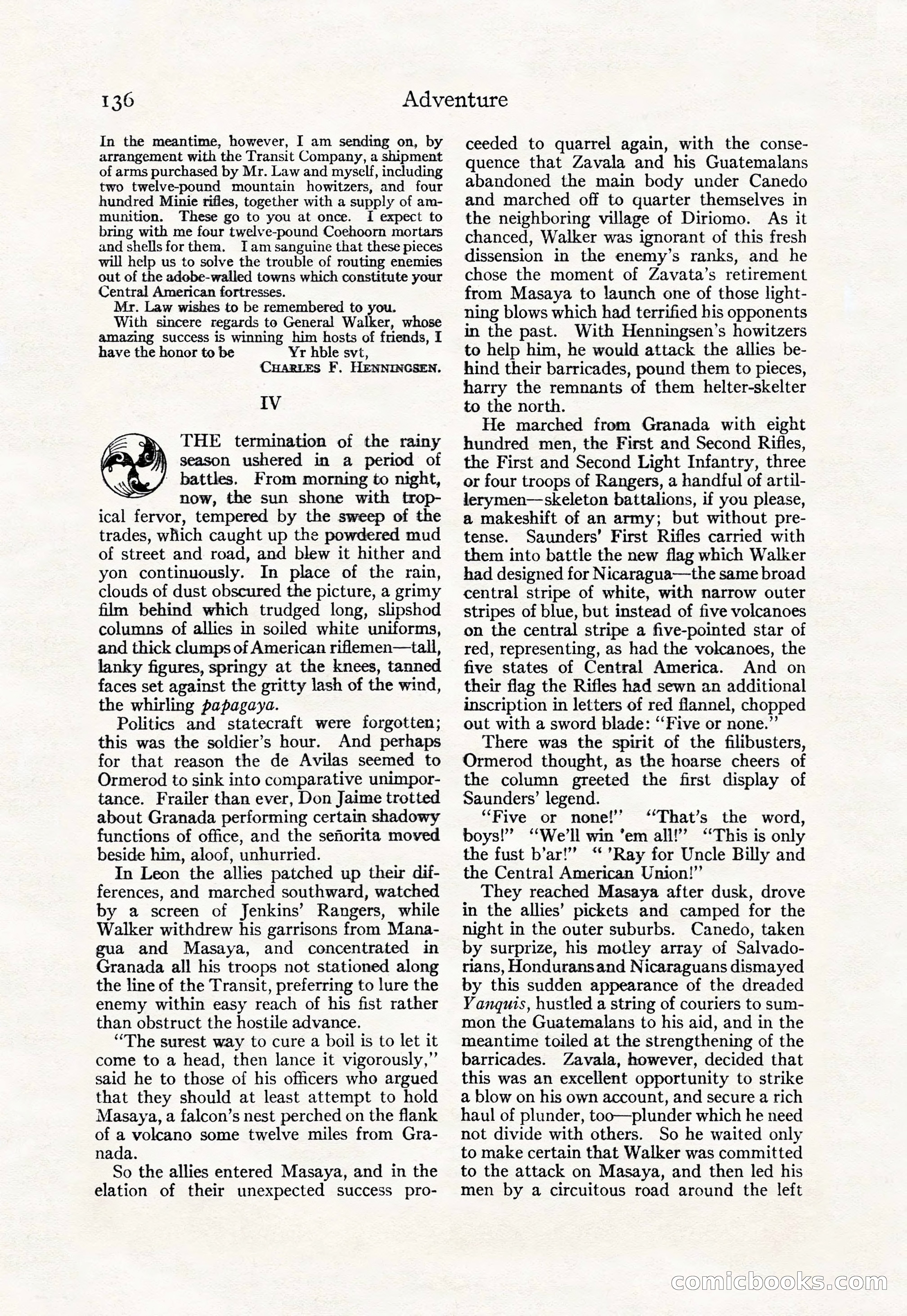 Adventure, May 23, 1926 — page 138 of 196
