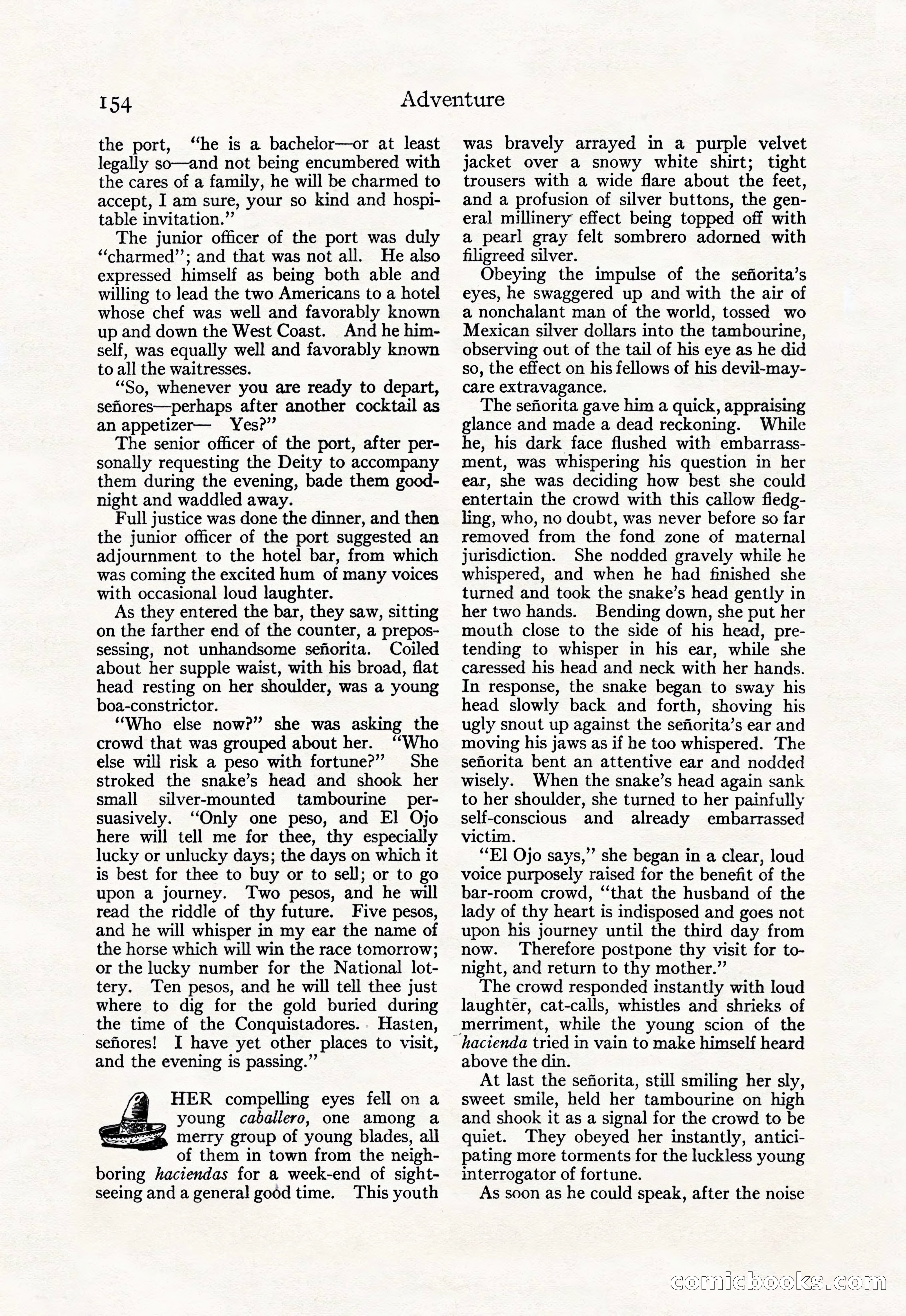 Adventure, May 23, 1926 — page 156 of 196