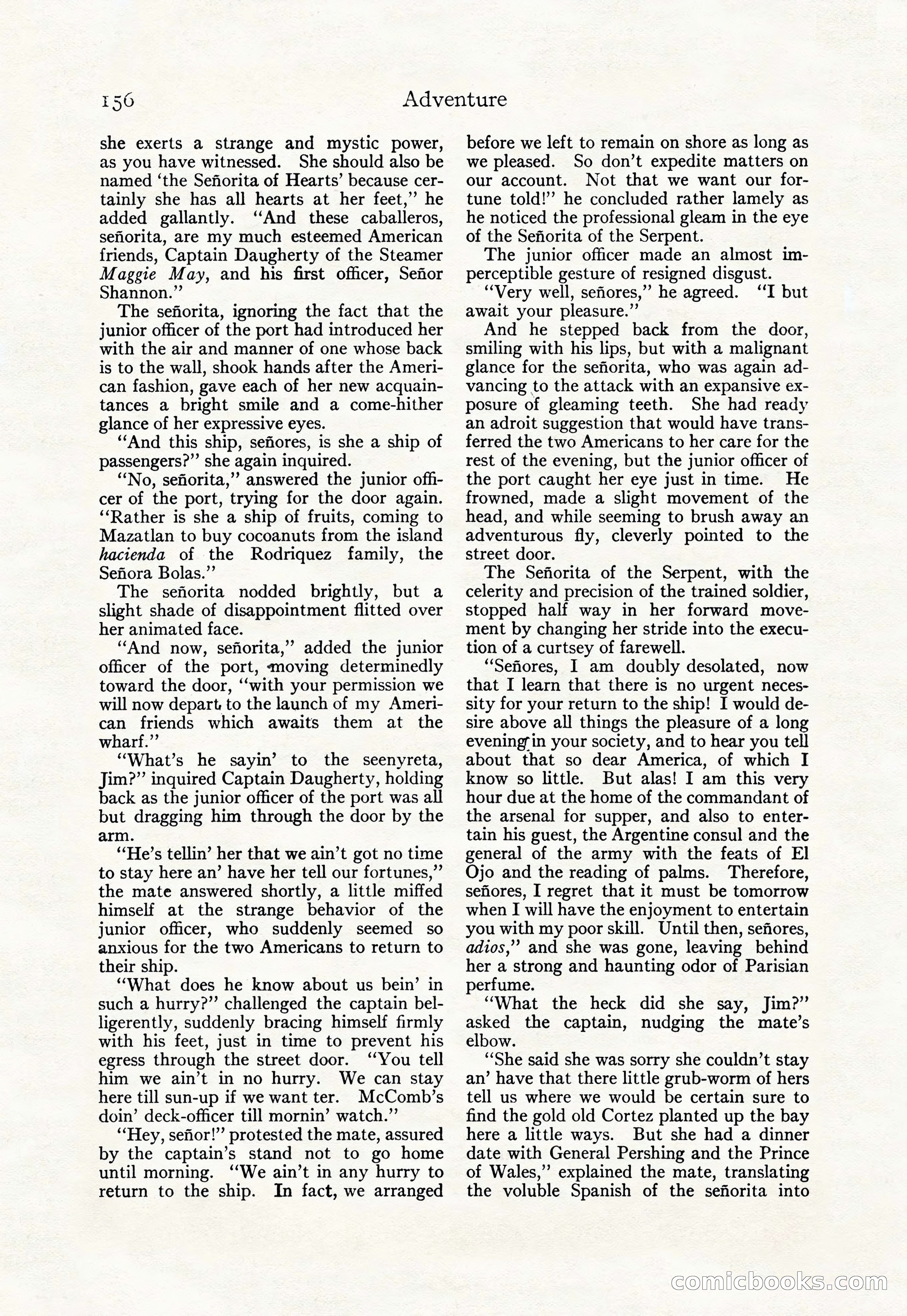 Adventure, May 23, 1926 — page 158 of 196