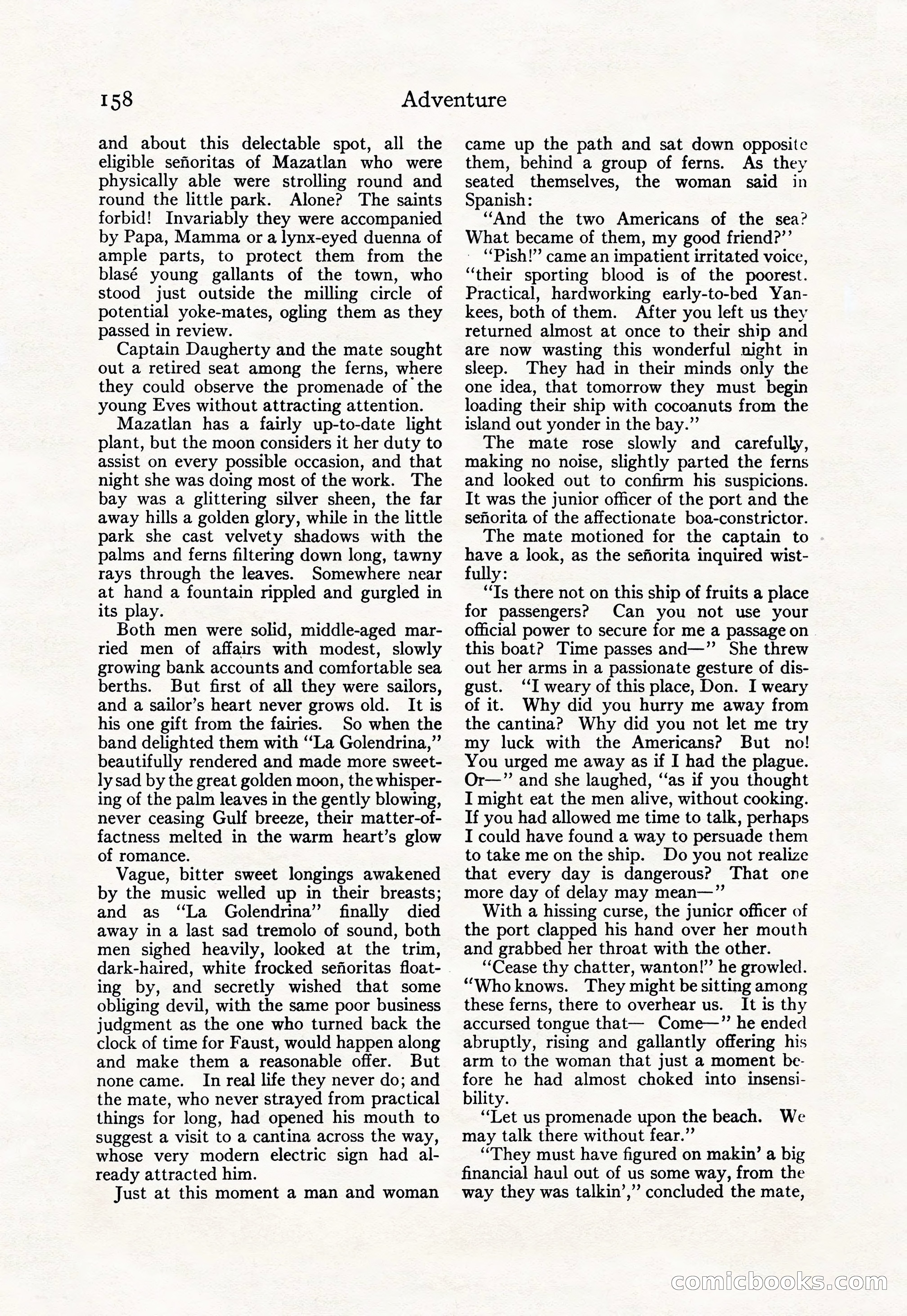 Adventure, May 23, 1926 — page 160 of 196