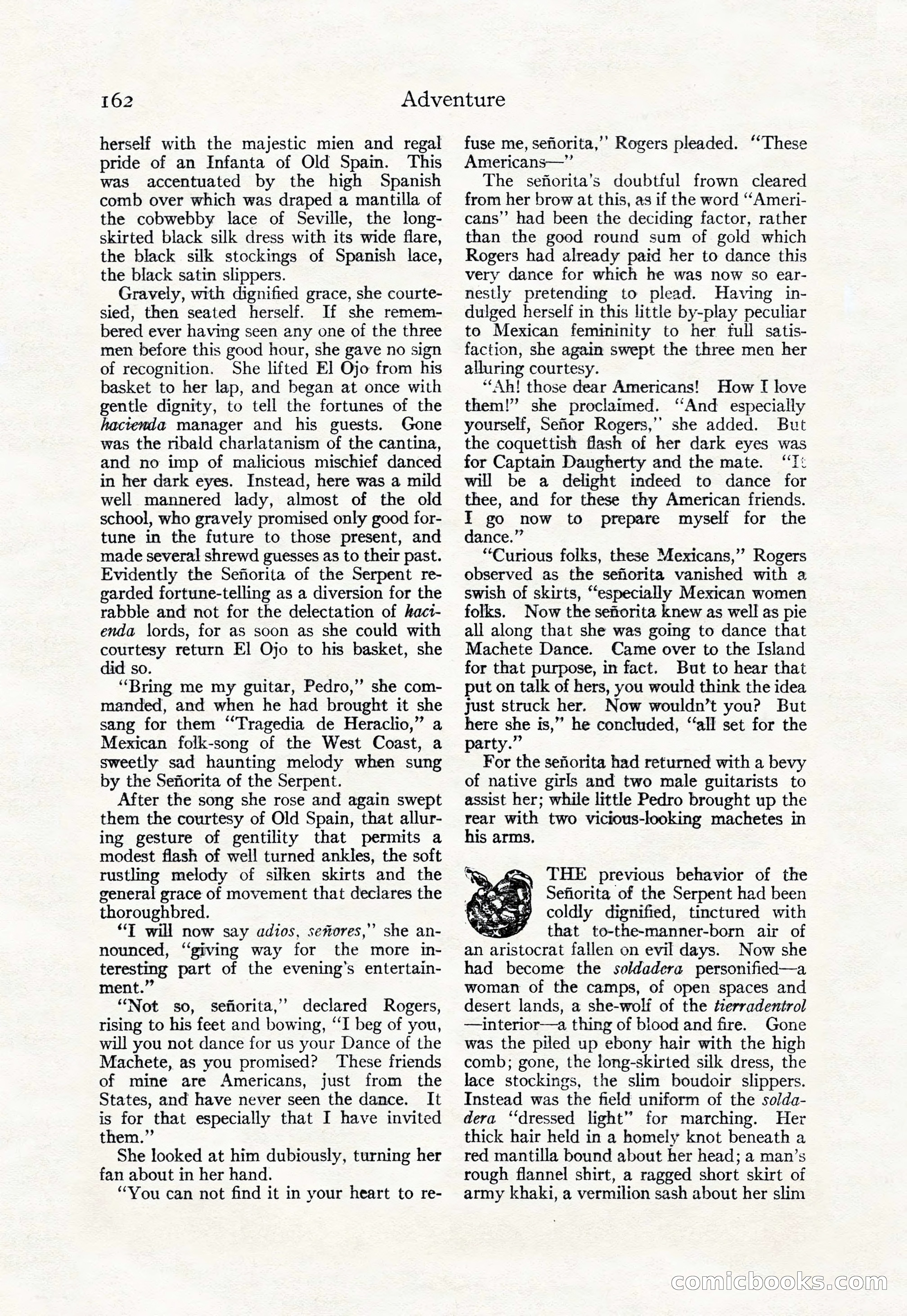 Adventure, May 23, 1926 — page 164 of 196