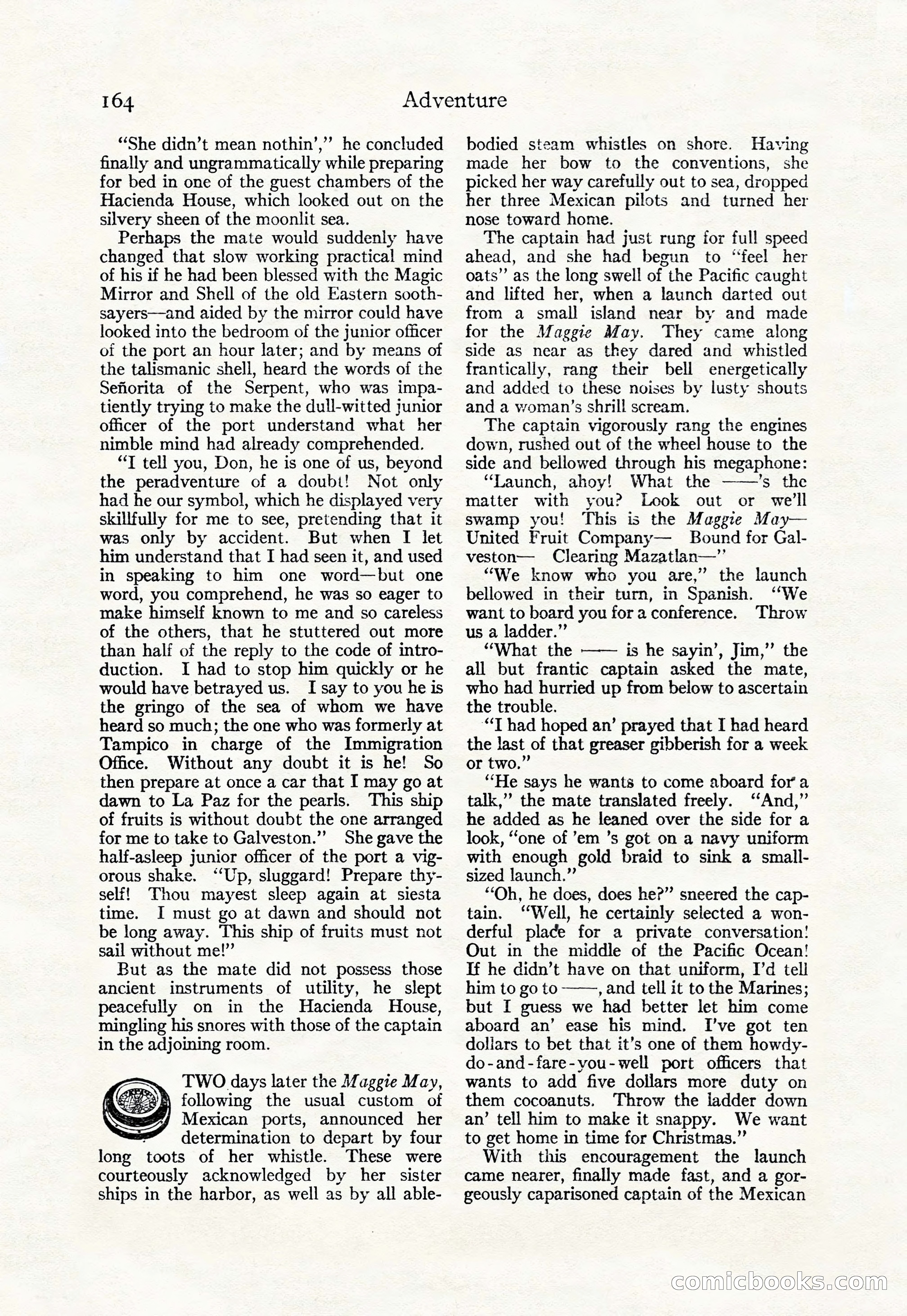 Adventure, May 23, 1926 — page 166 of 196