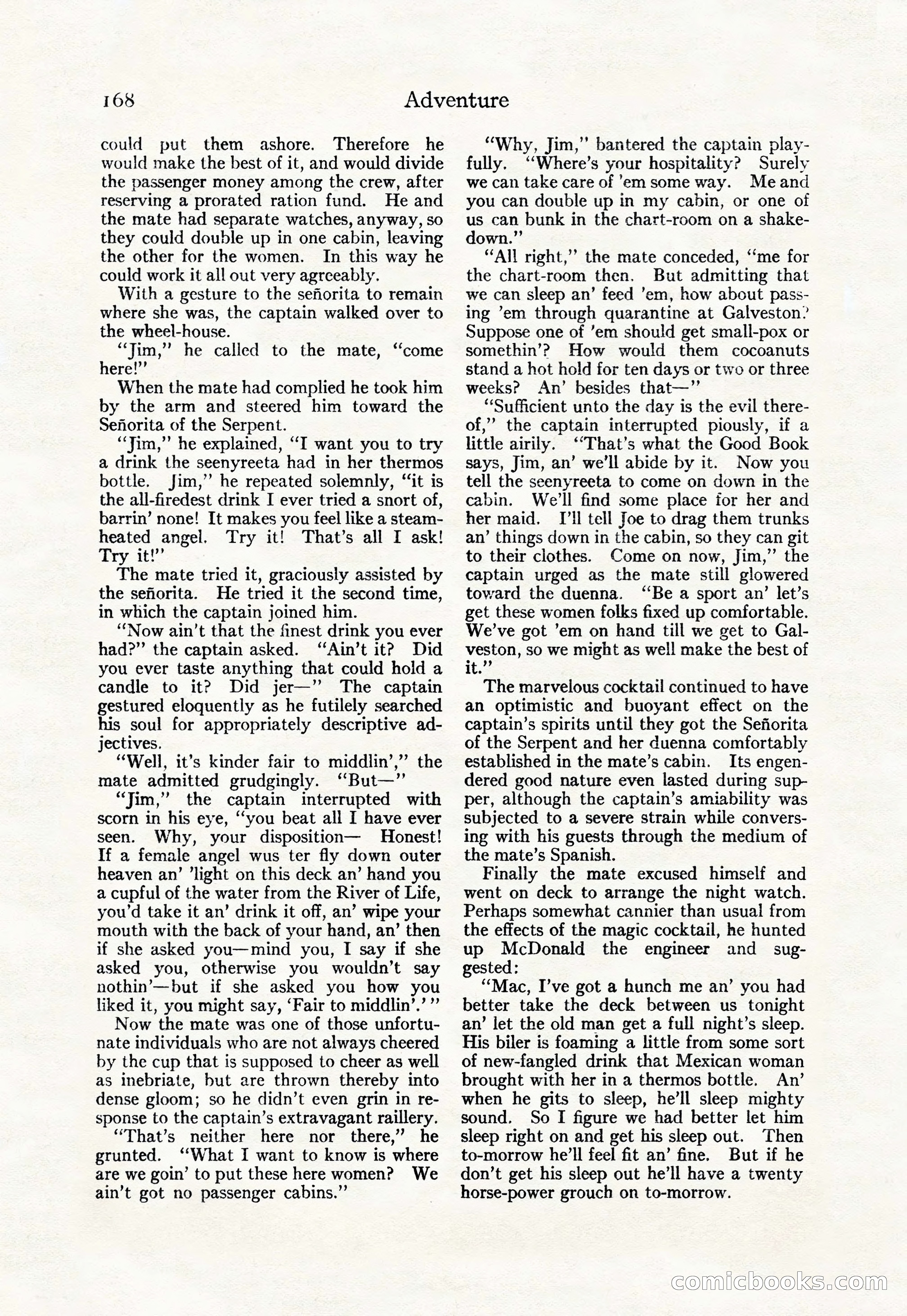 Adventure, May 23, 1926 — page 170 of 196