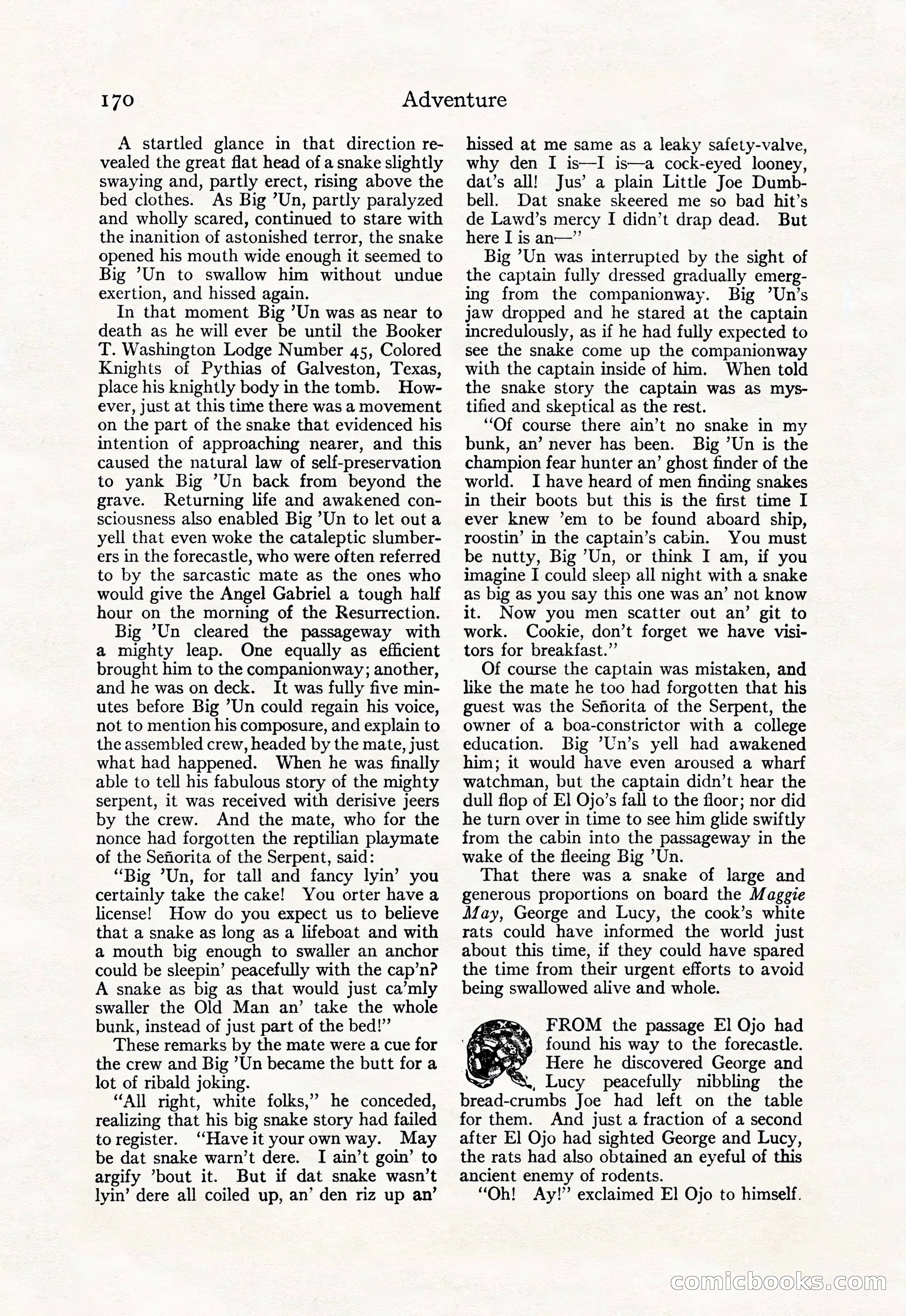 Adventure, May 23, 1926 — page 172 of 196