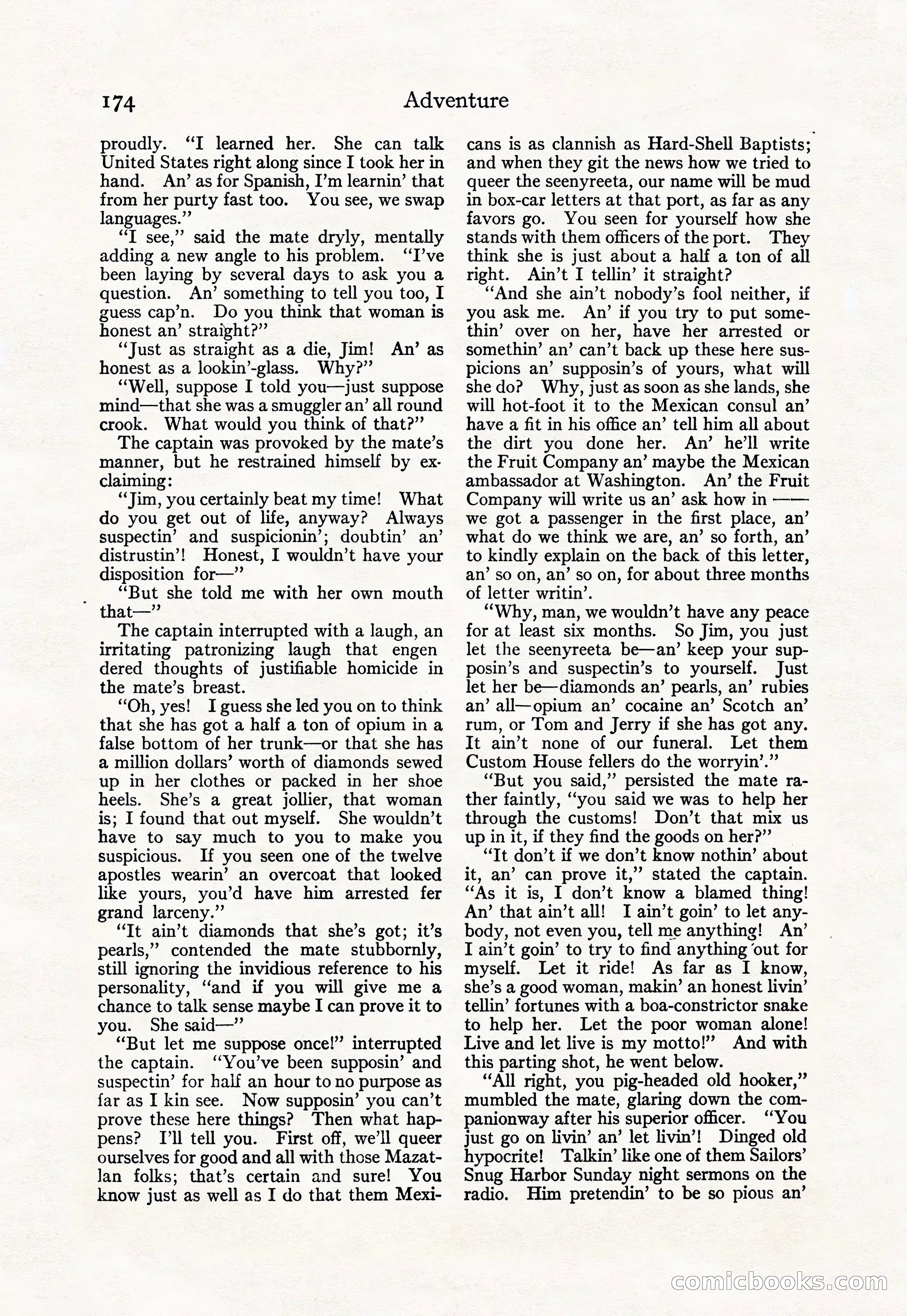 Adventure, May 23, 1926 — page 176 of 196