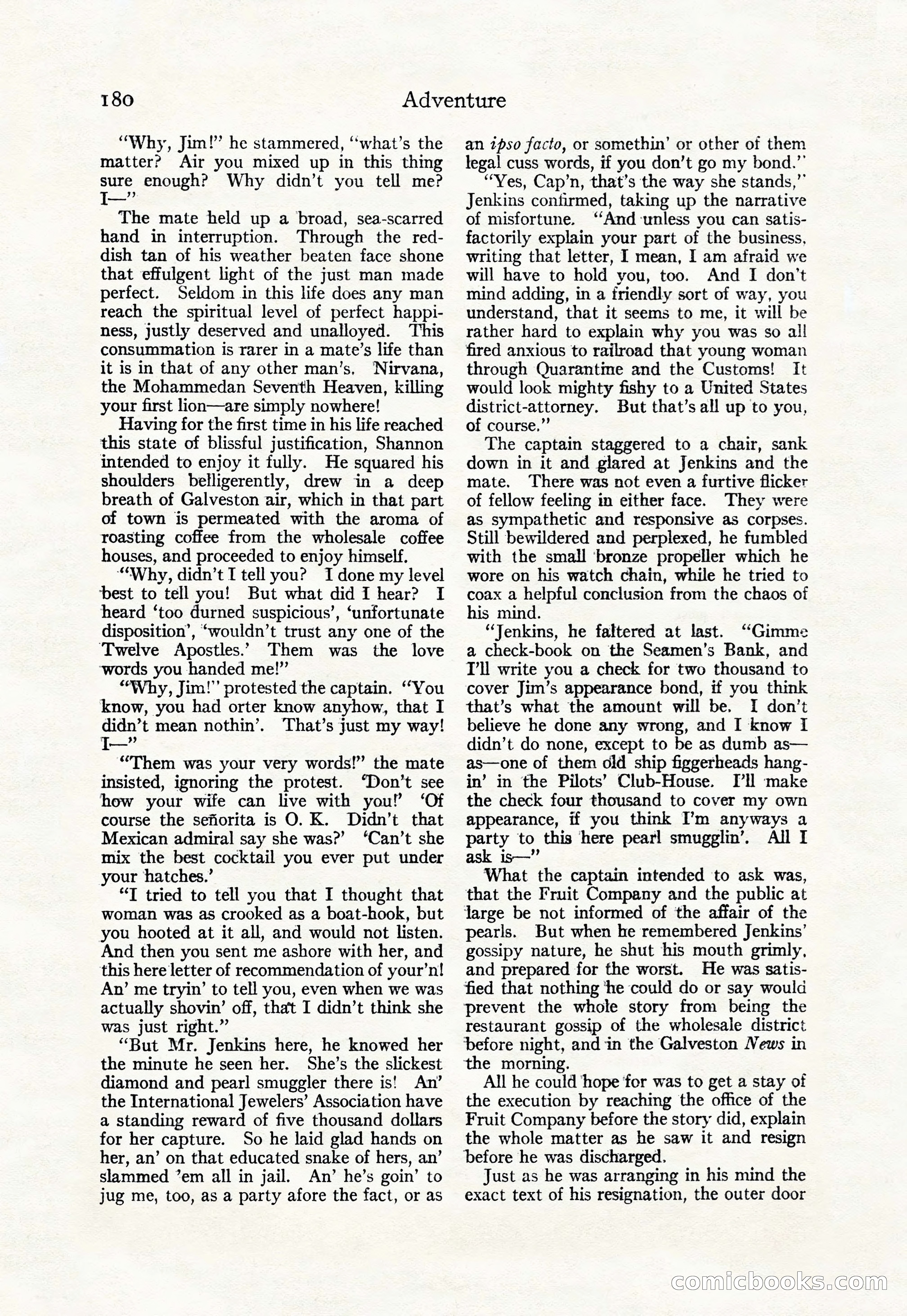 Adventure, May 23, 1926 — page 182 of 196