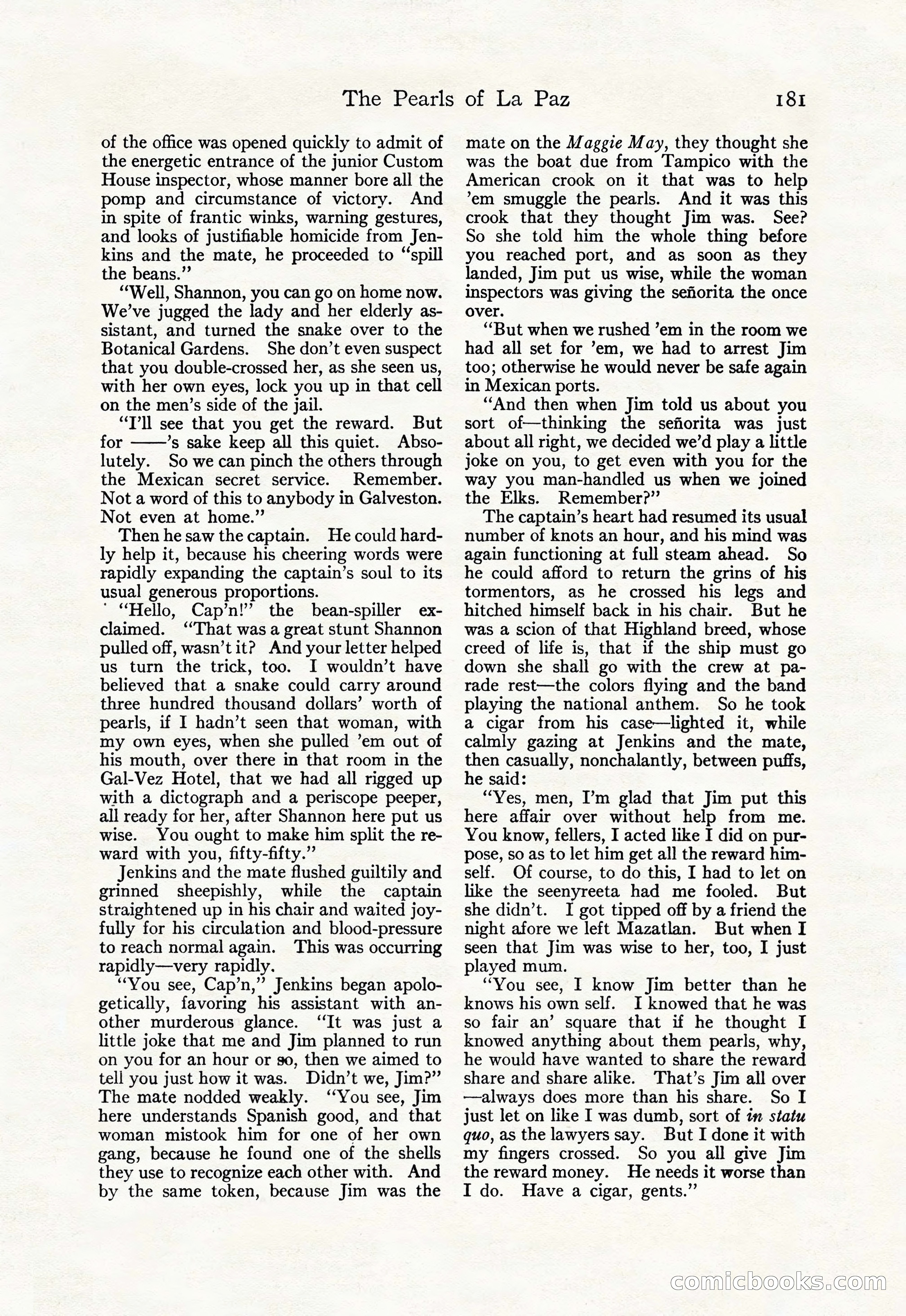 Adventure, May 23, 1926 — page 183 of 196