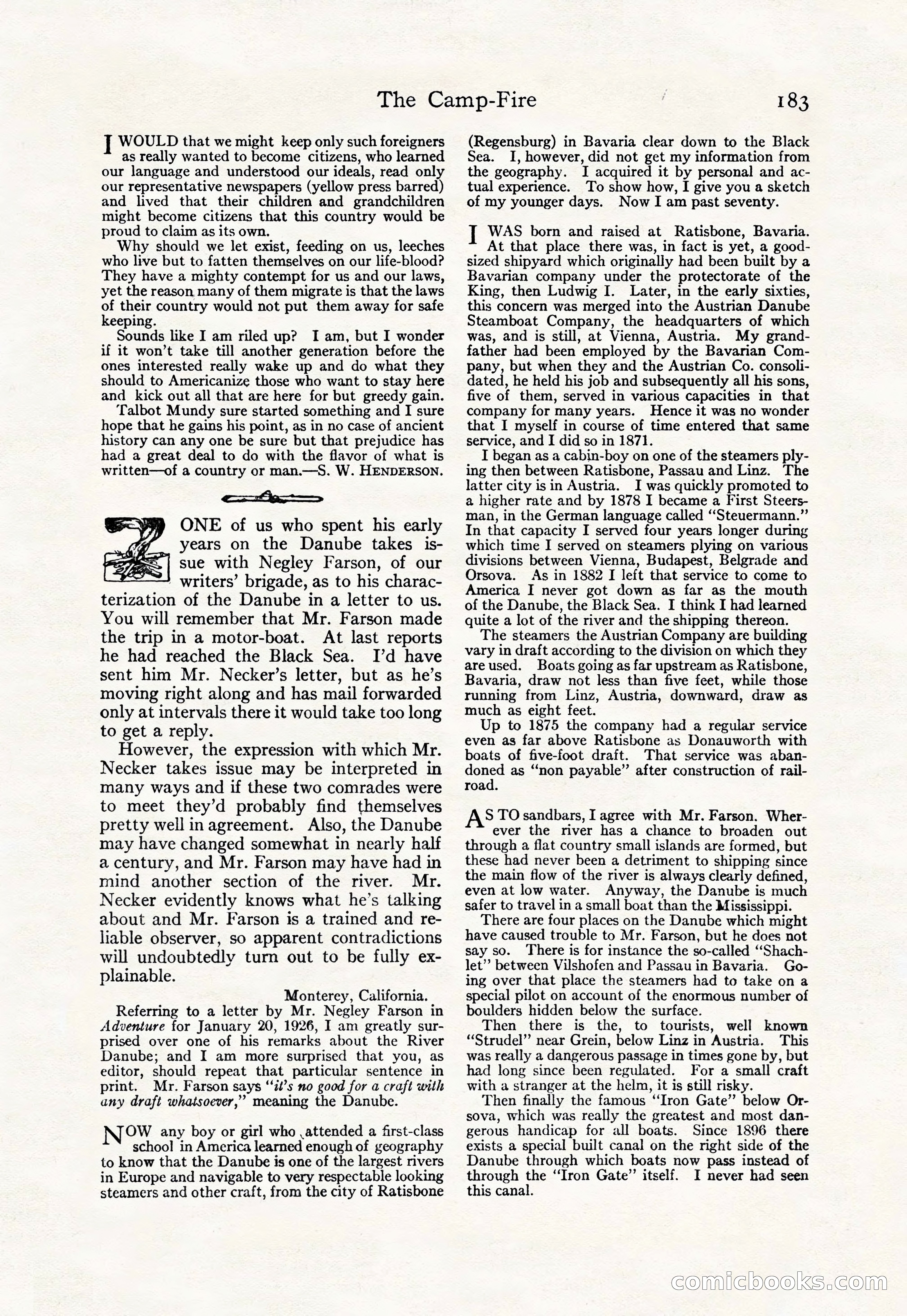 Adventure, May 23, 1926 — page 185 of 196