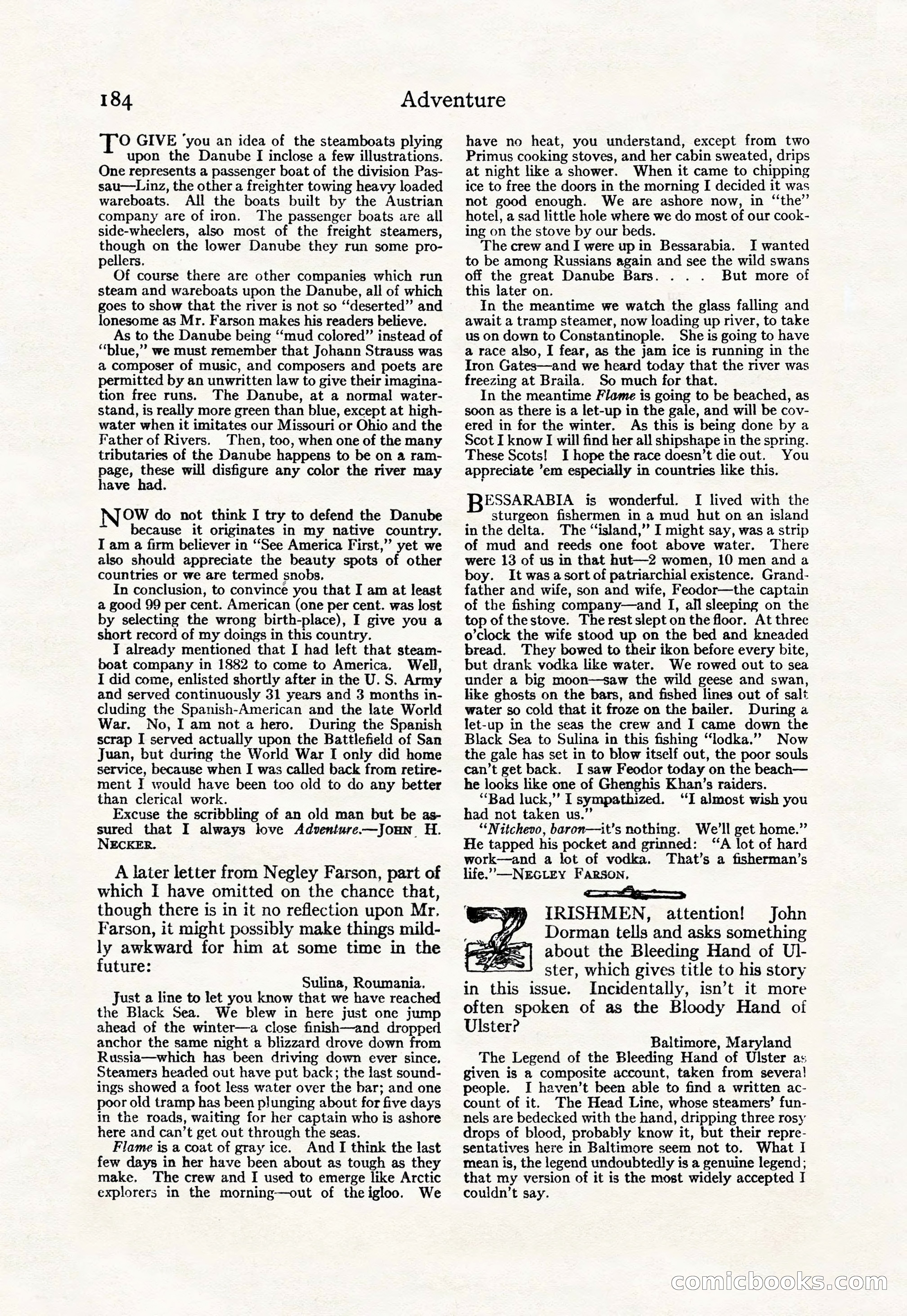 Adventure, May 23, 1926 — page 186 of 196