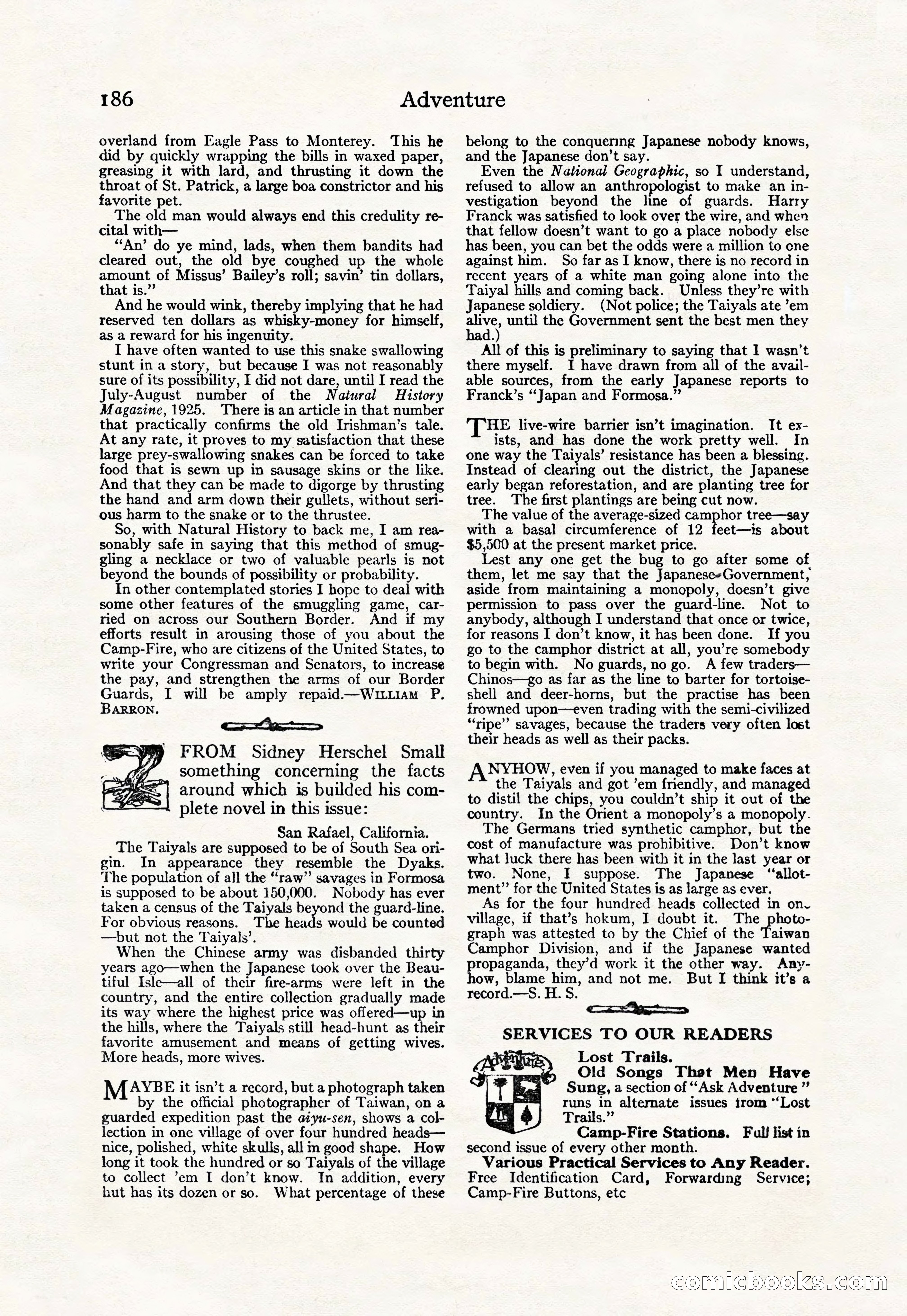 Adventure, May 23, 1926 — page 188 of 196