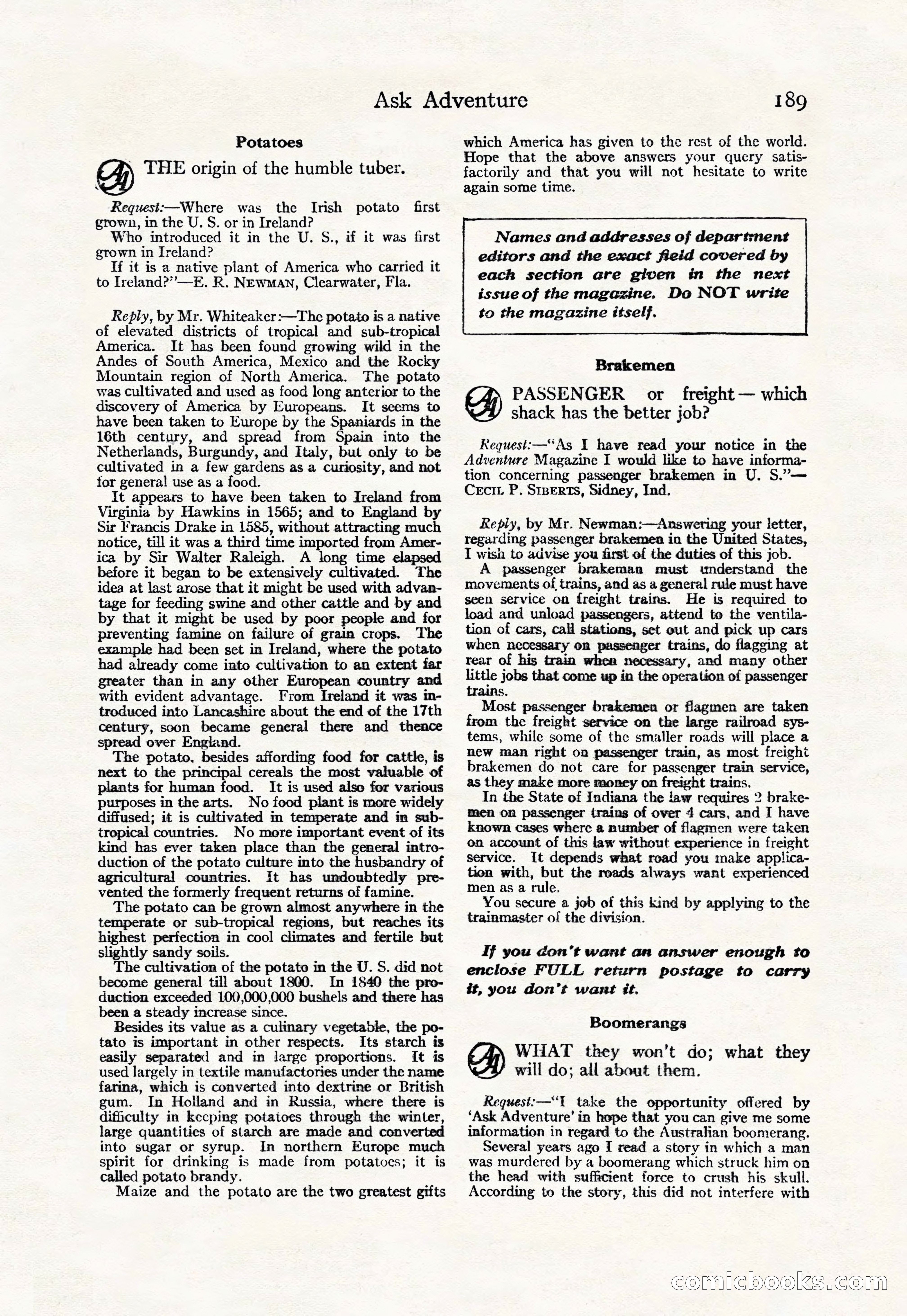 Adventure, May 23, 1926 — page 191 of 196