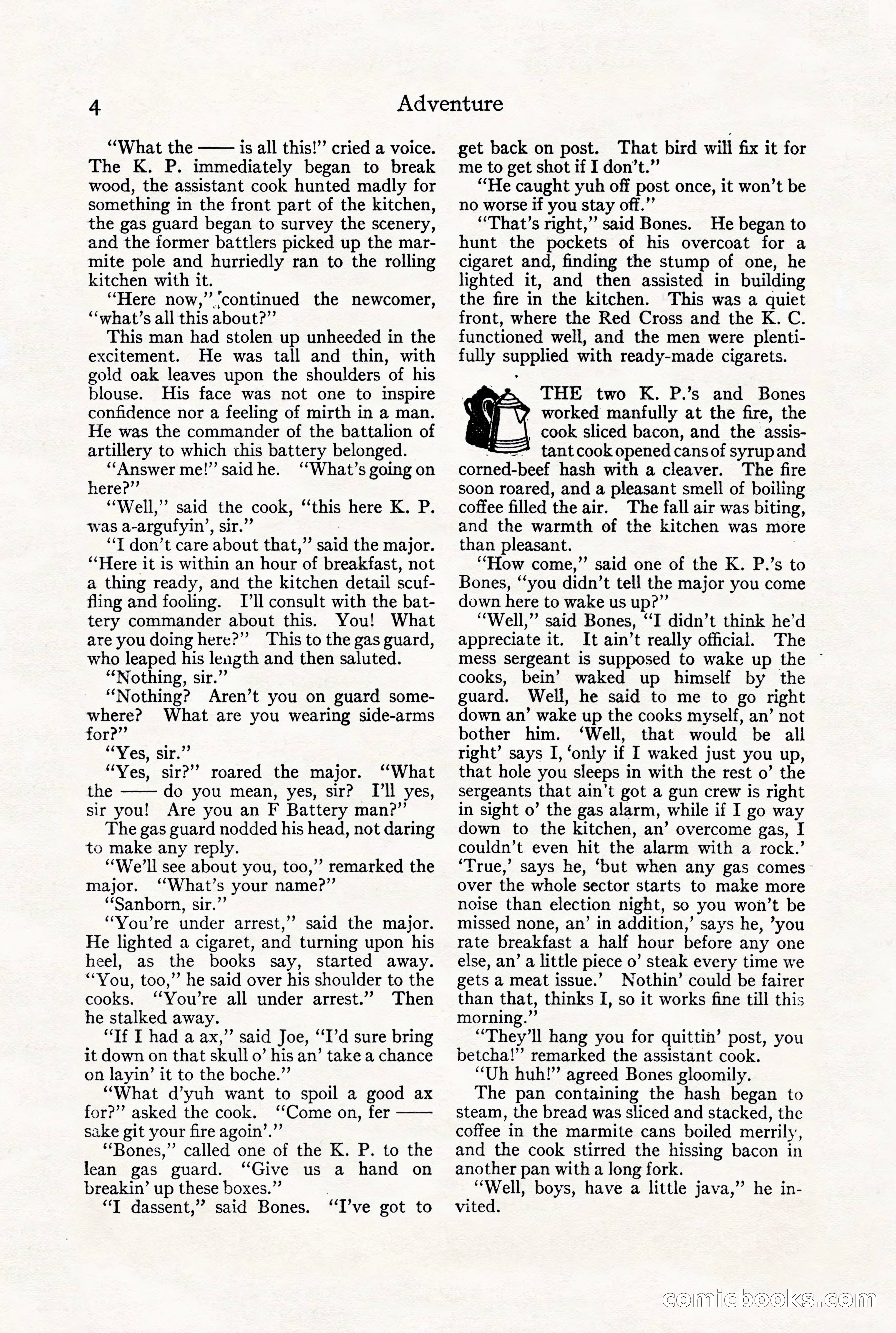 Adventure Magazine, July 23, 1926 — page 8 of 196