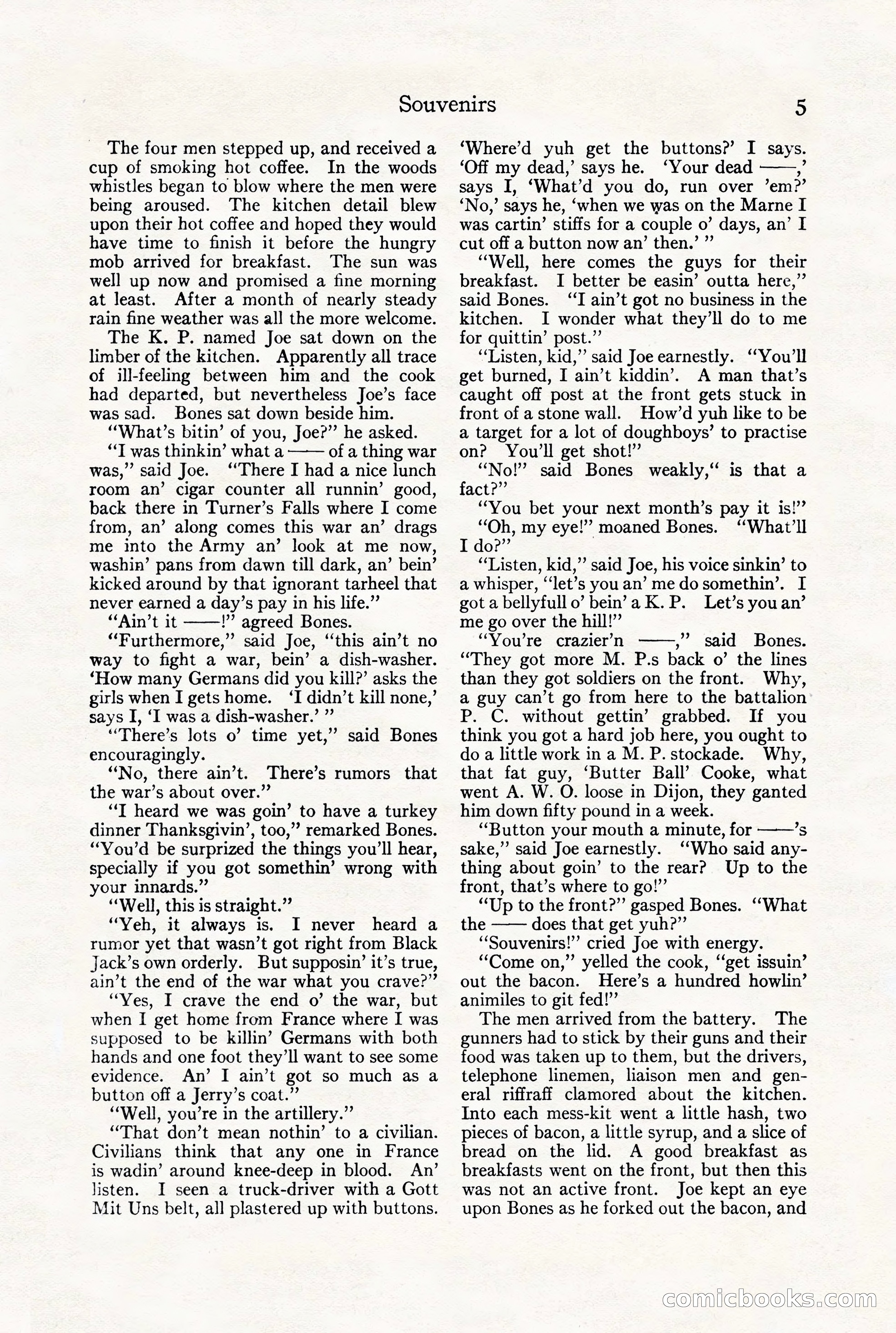 Adventure Magazine, July 23, 1926 — page 9 of 196