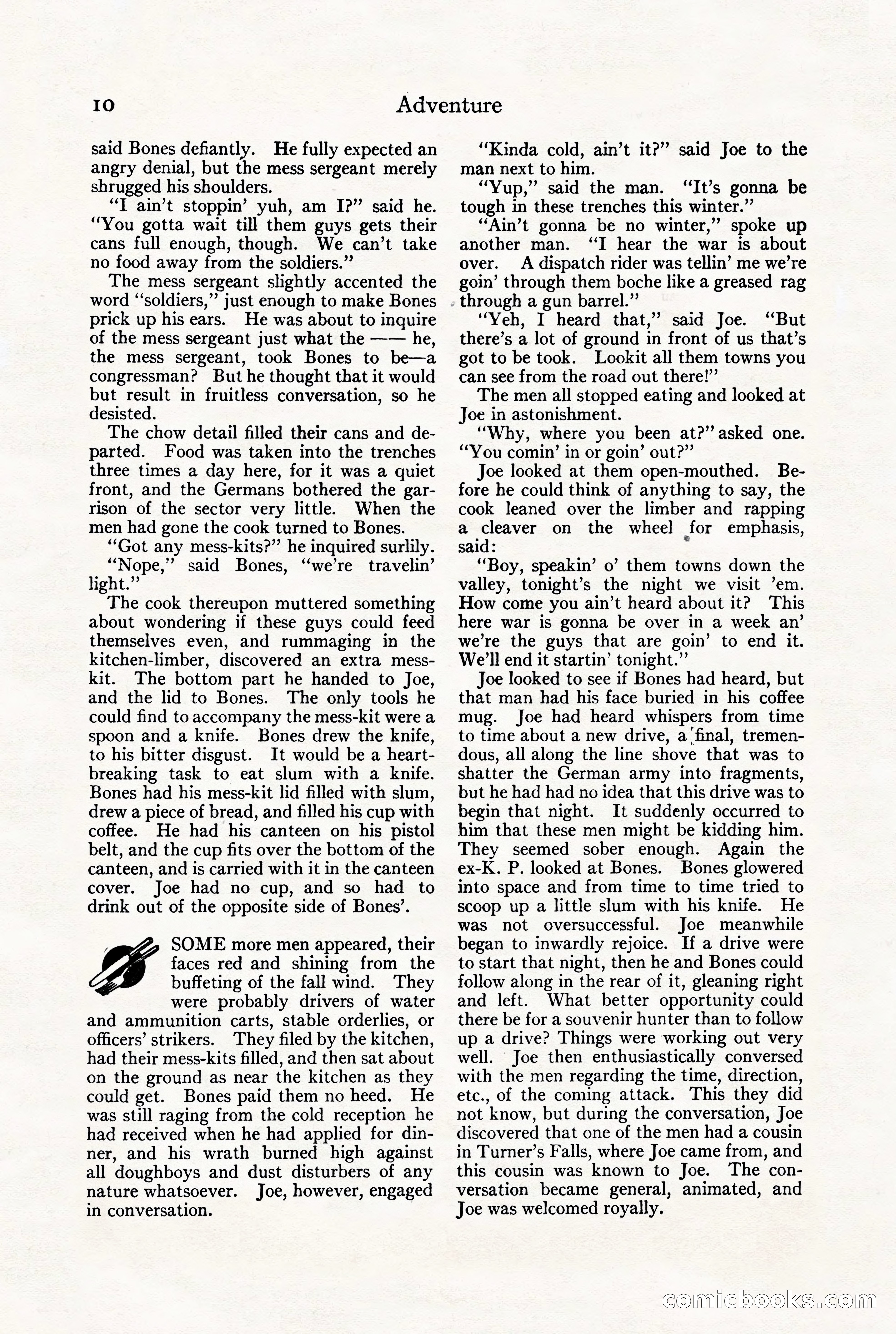 Adventure Magazine, July 23, 1926 — page 14 of 196