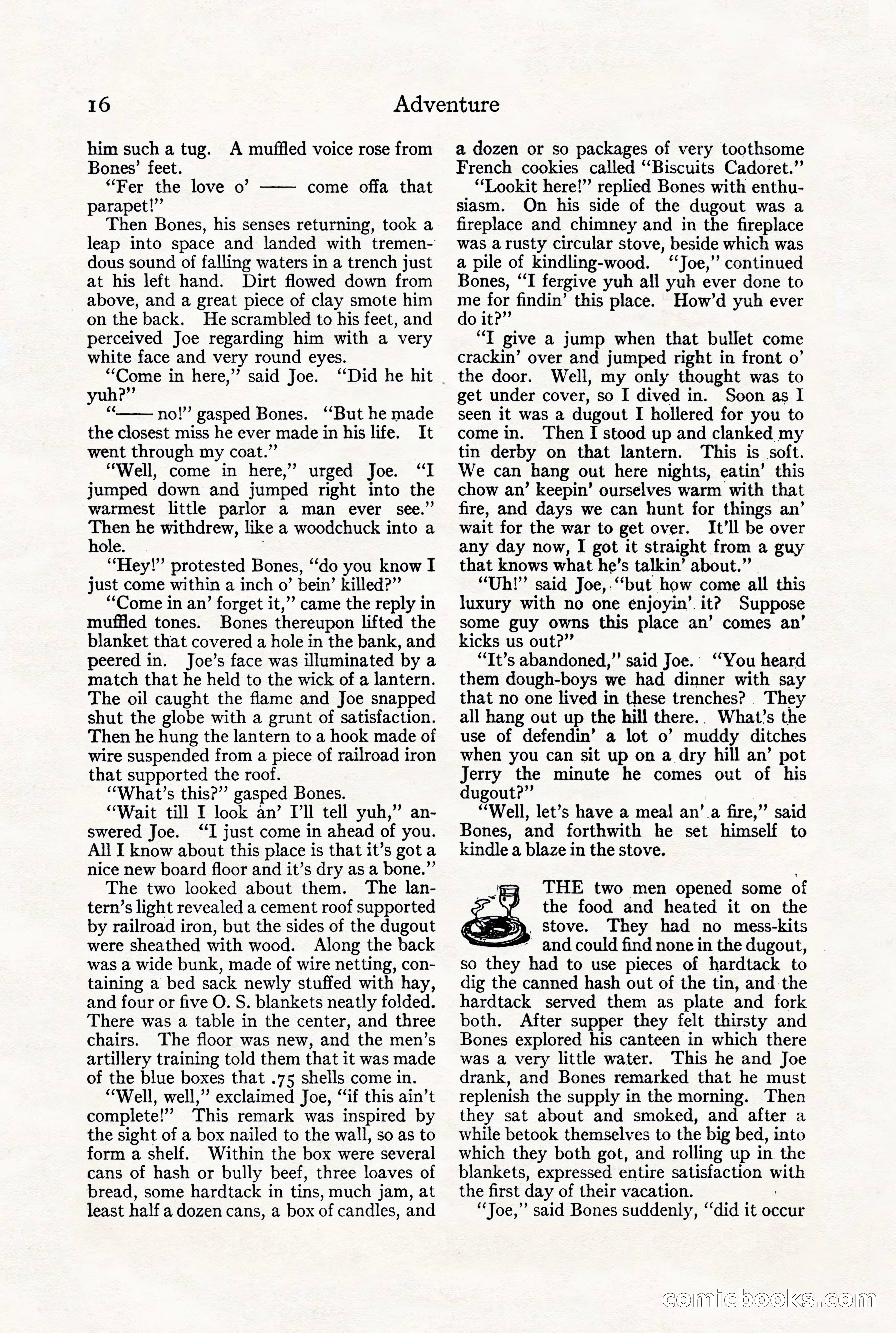 Adventure Magazine, July 23, 1926 — page 20 of 196