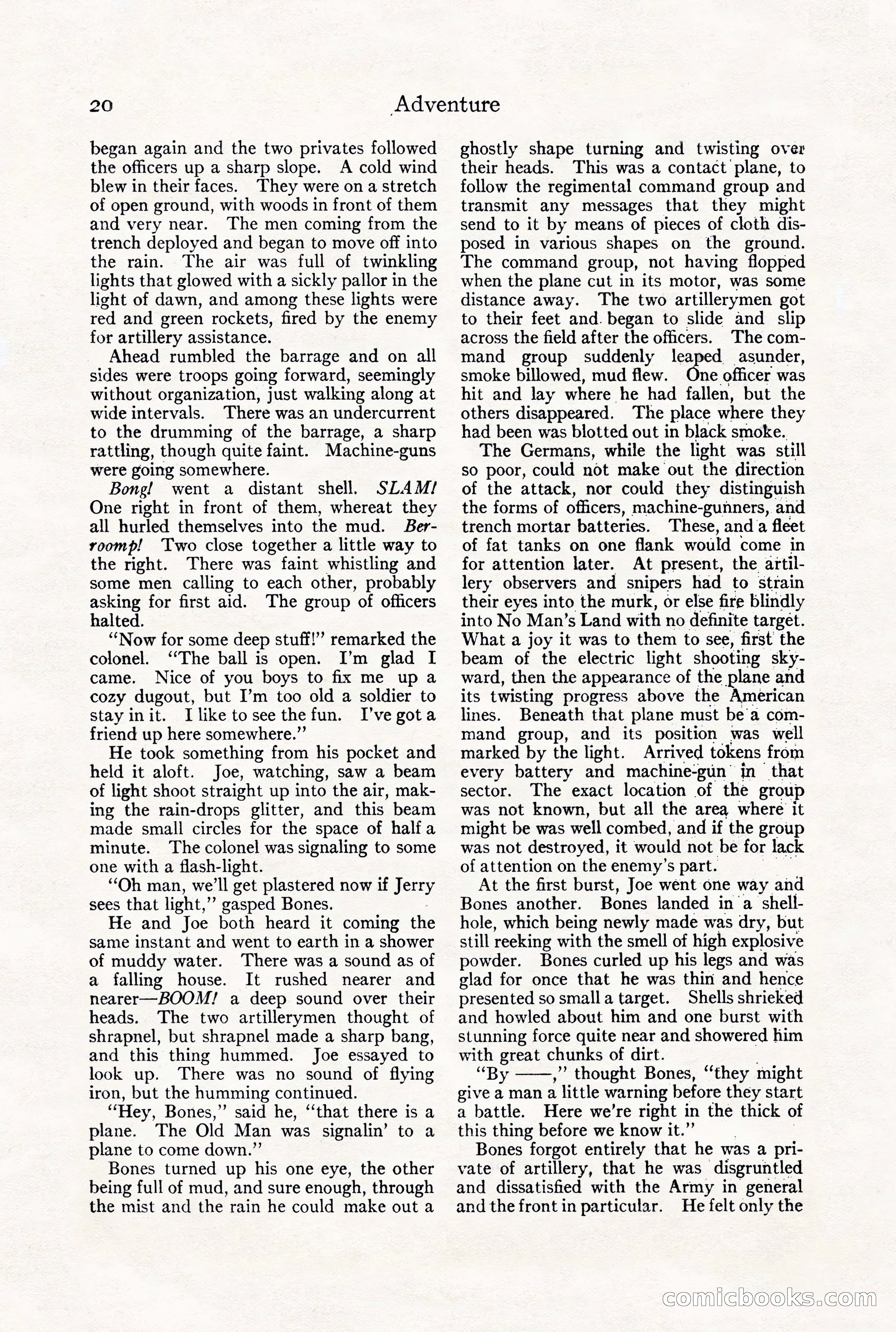 Adventure Magazine, July 23, 1926 — page 24 of 196