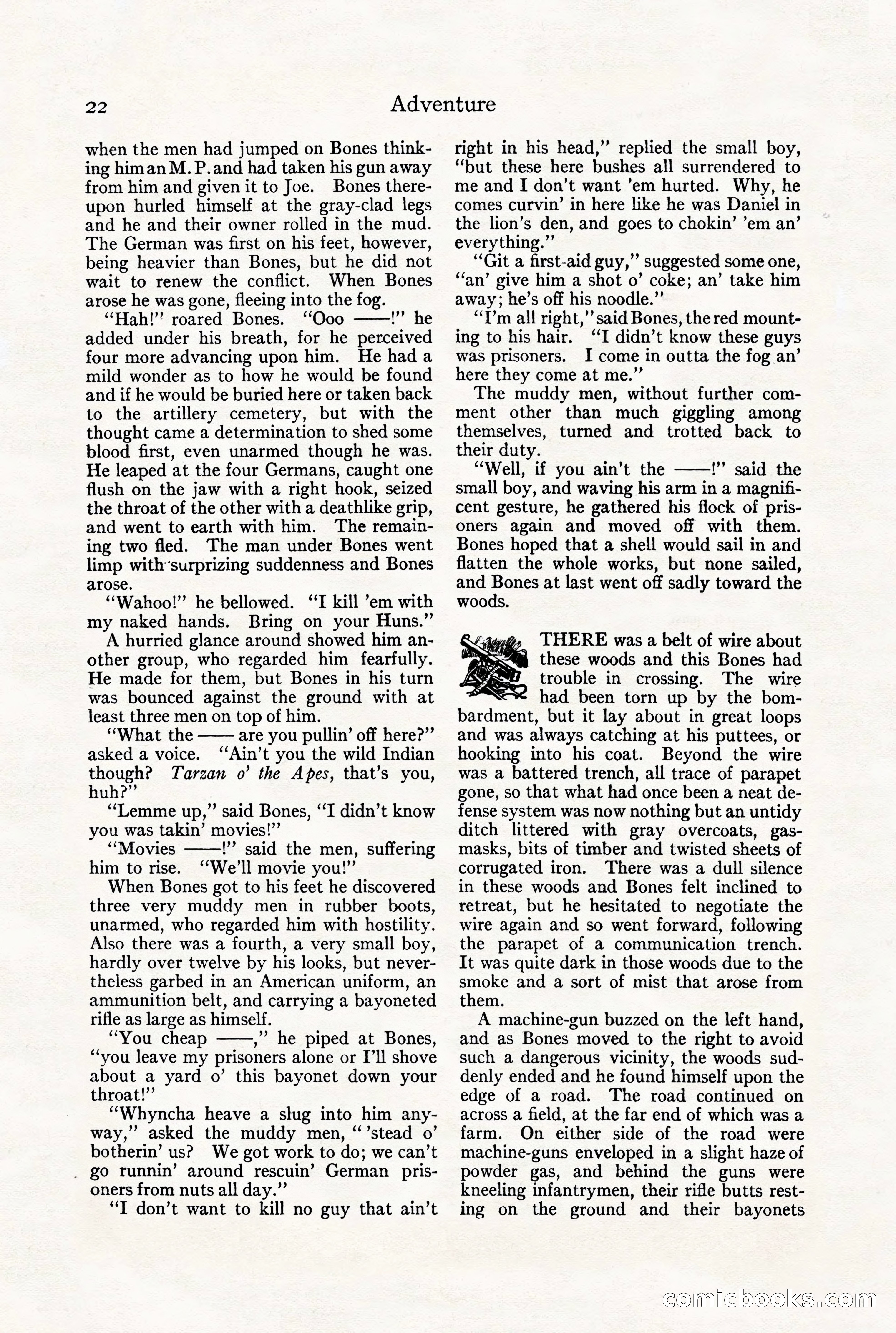 Adventure Magazine, July 23, 1926 — page 26 of 196