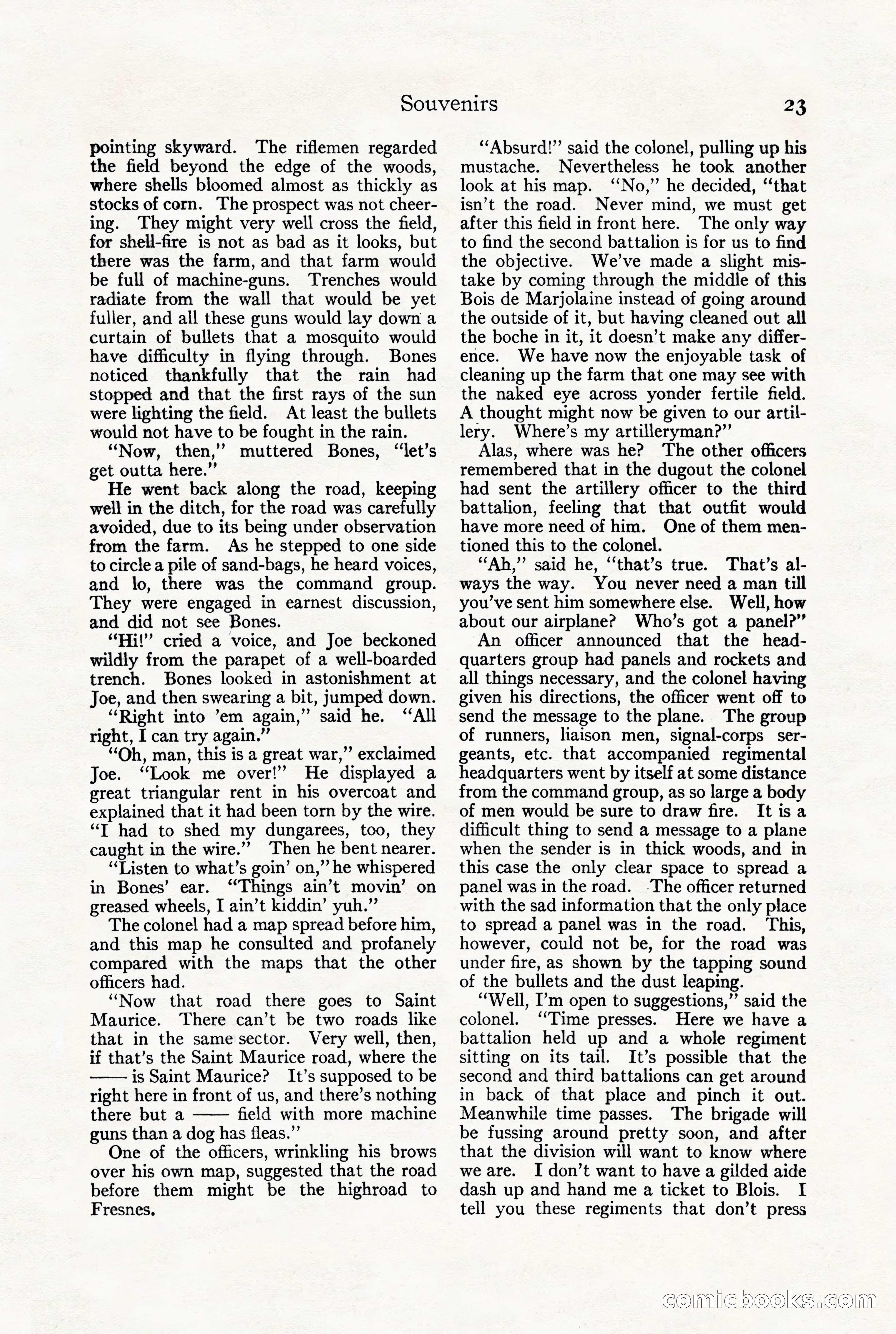 Adventure Magazine, July 23, 1926 — page 27 of 196