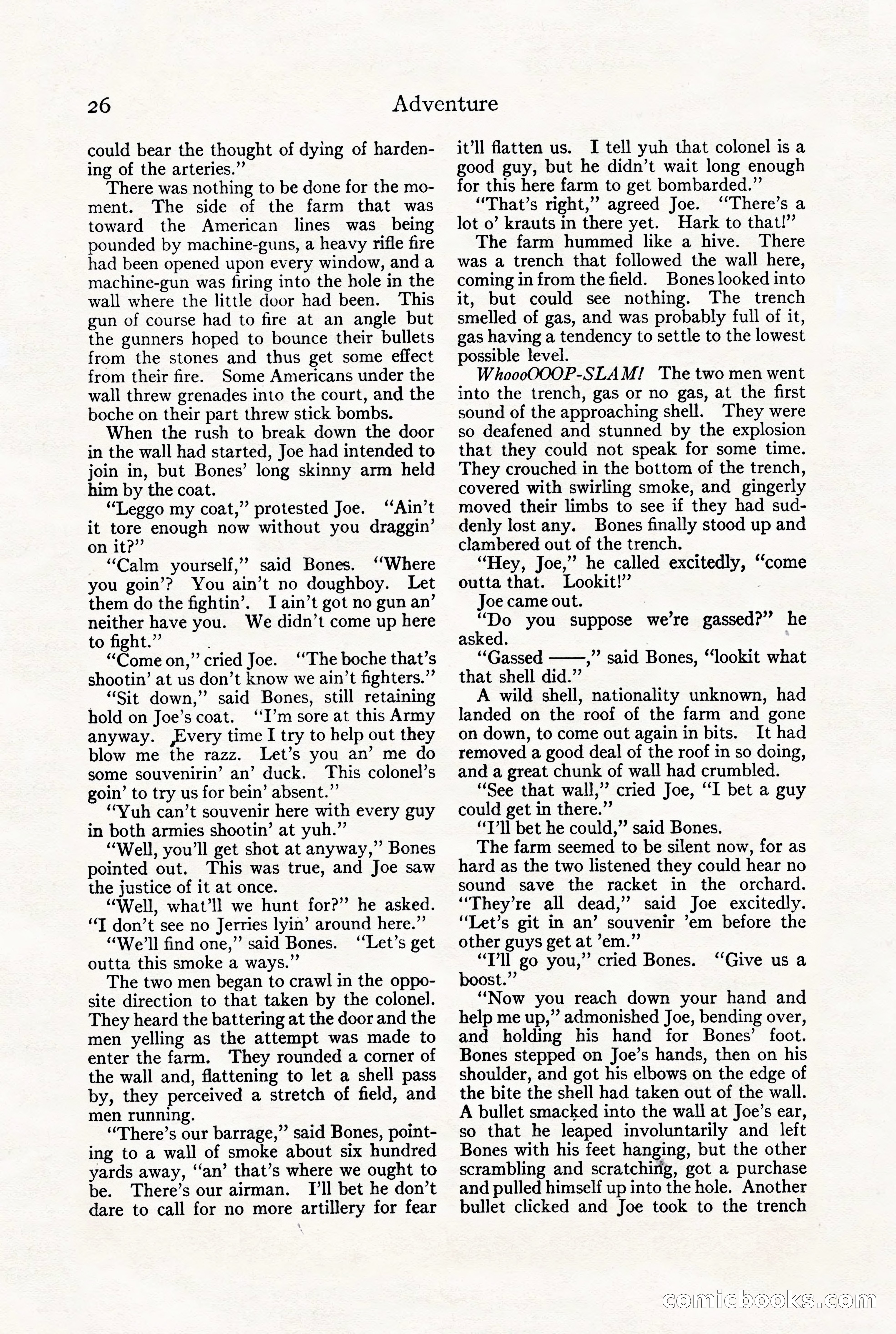Adventure Magazine, July 23, 1926 — page 30 of 196