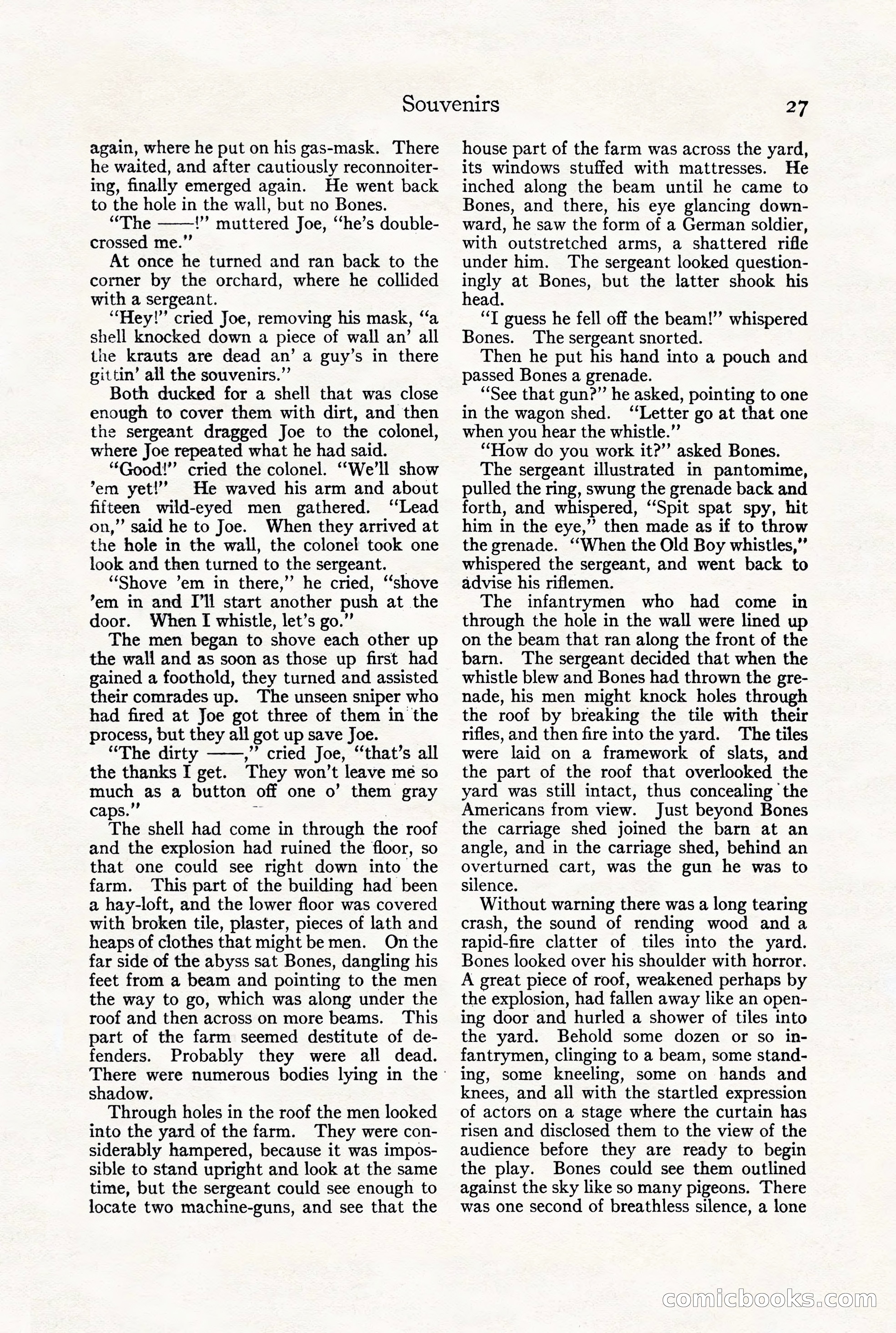 Adventure Magazine, July 23, 1926 — page 31 of 196