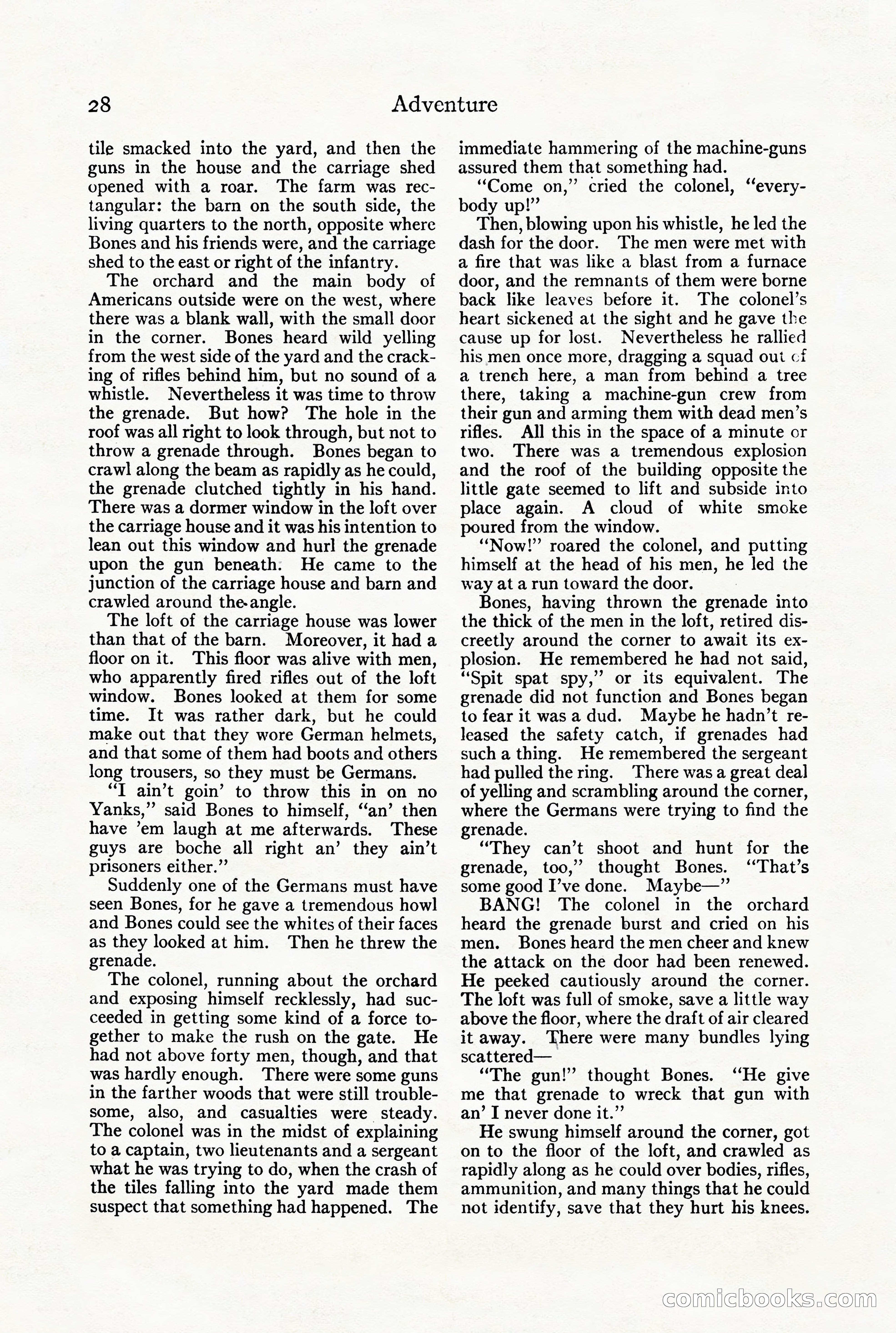 Adventure Magazine, July 23, 1926 — page 32 of 196