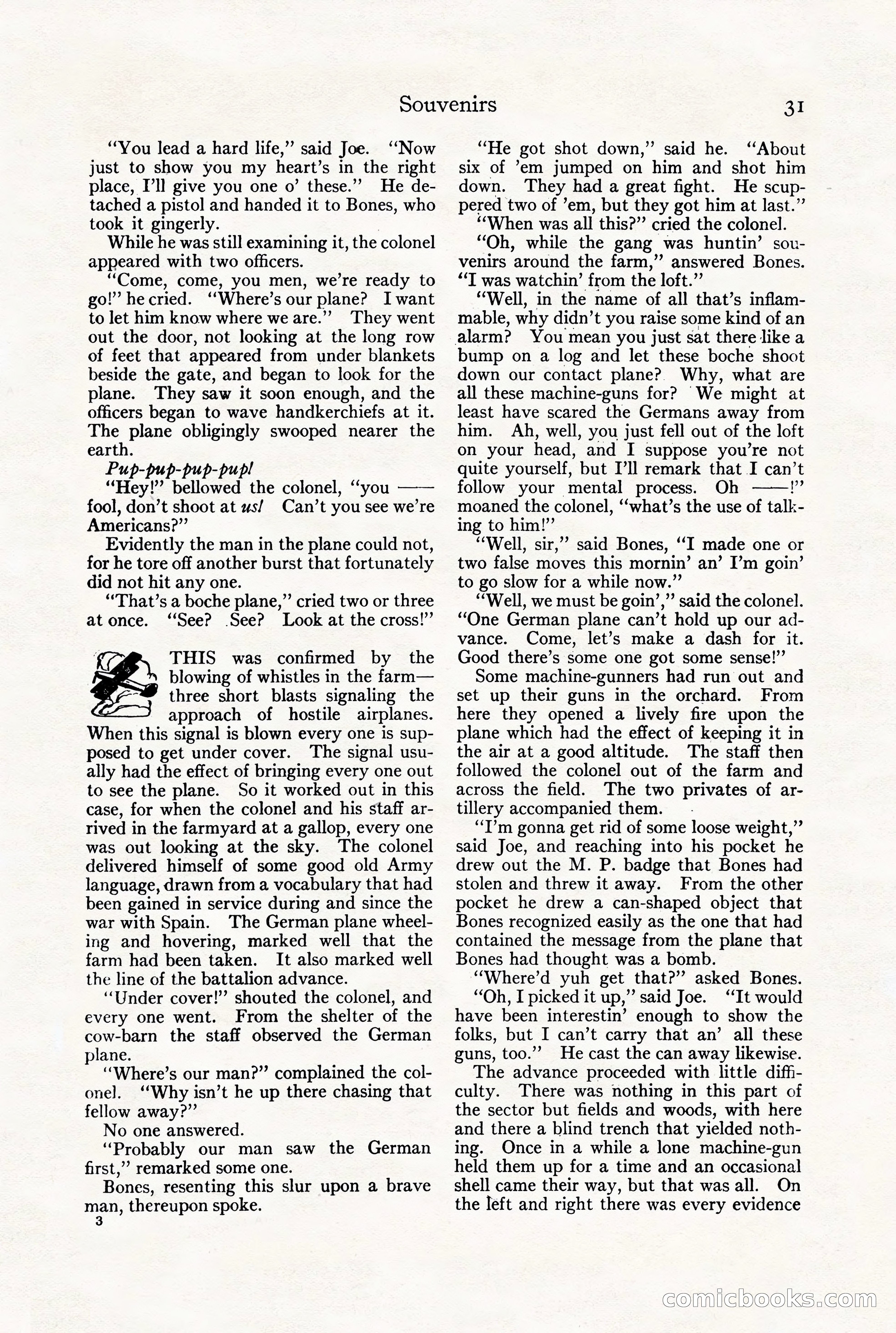 Adventure Magazine, July 23, 1926 — page 35 of 196