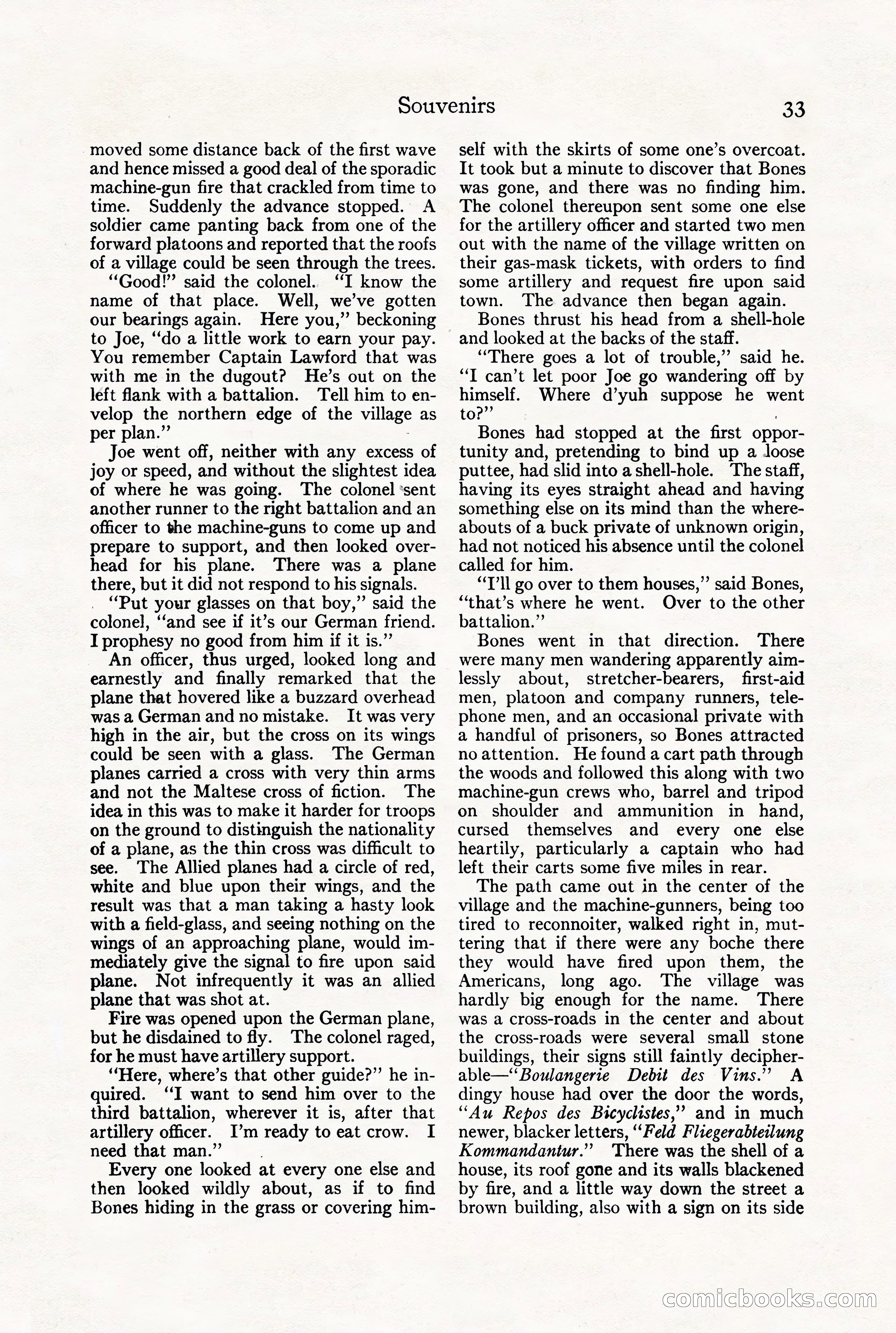 Adventure Magazine, July 23, 1926 — page 37 of 196
