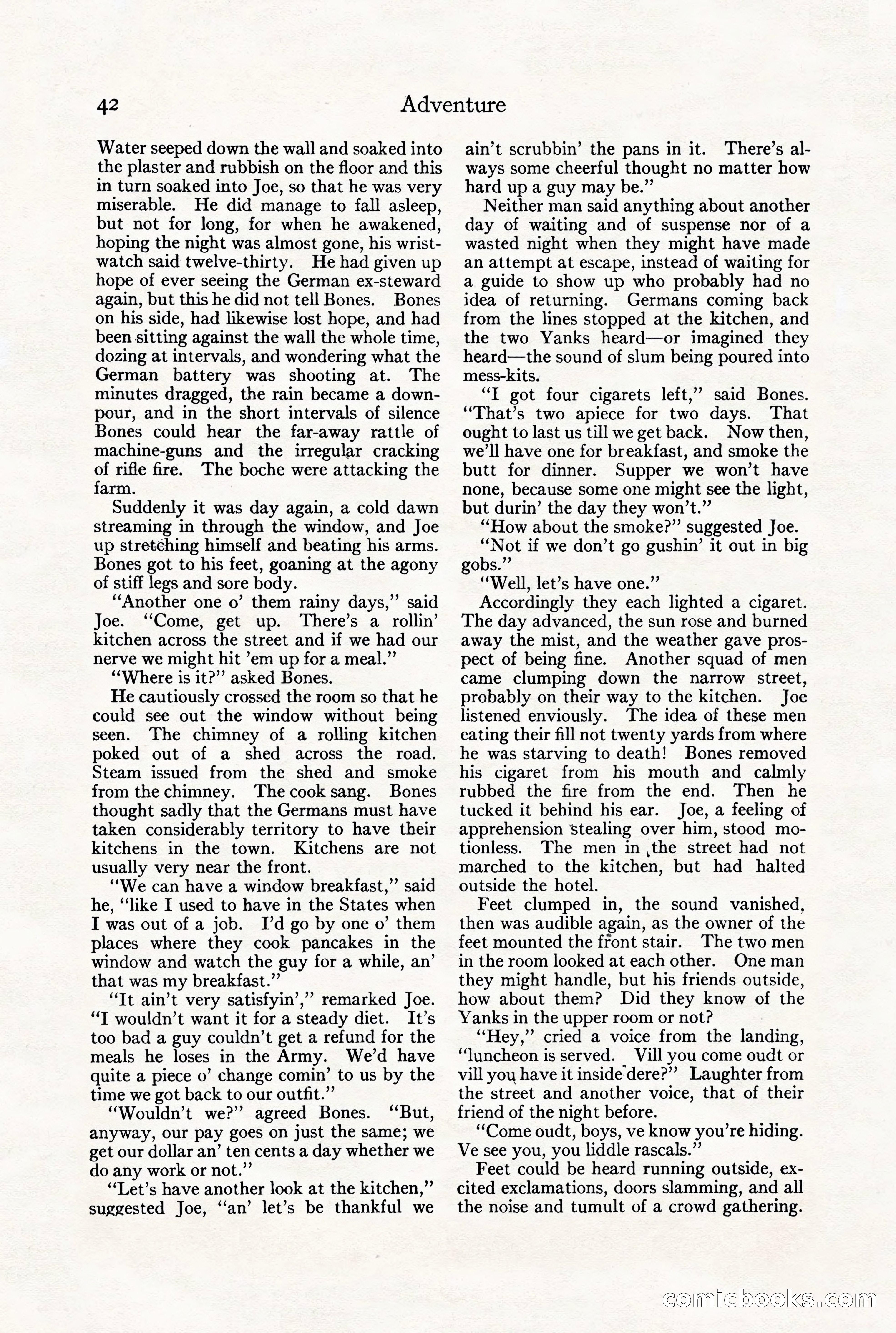 Adventure Magazine, July 23, 1926 — page 46 of 196