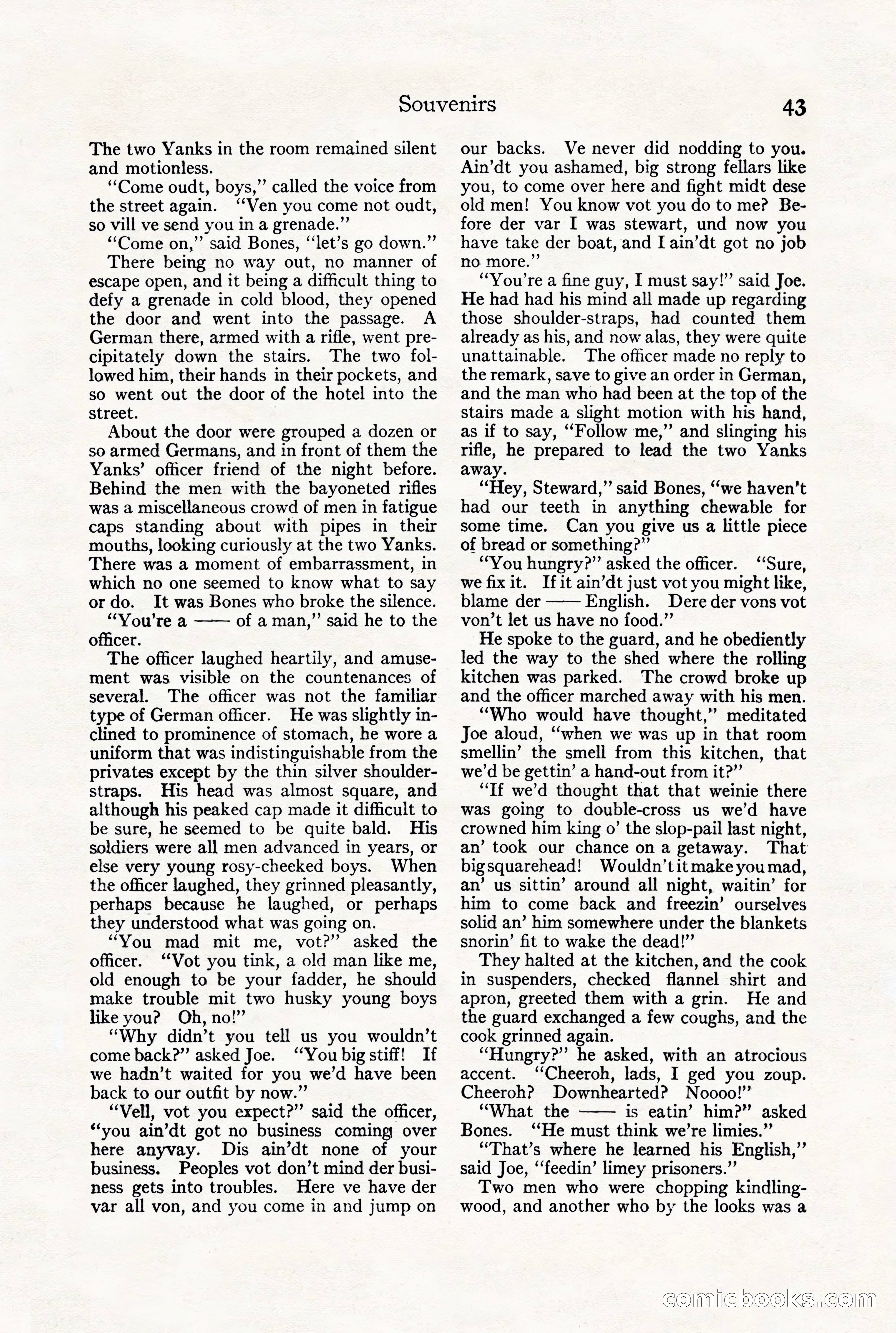 Adventure Magazine, July 23, 1926 — page 47 of 196