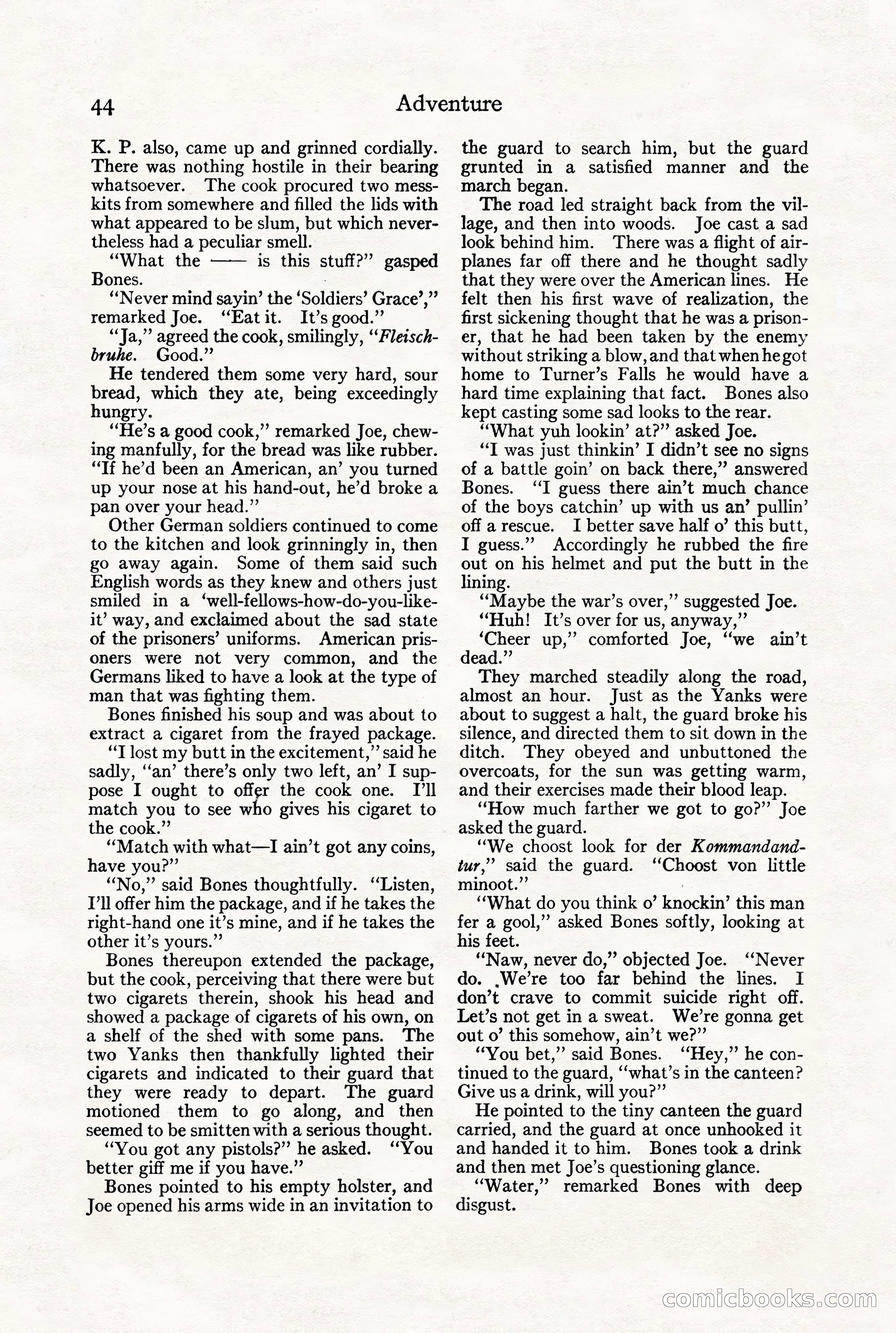 Adventure Magazine, July 23, 1926 — page 48 of 196