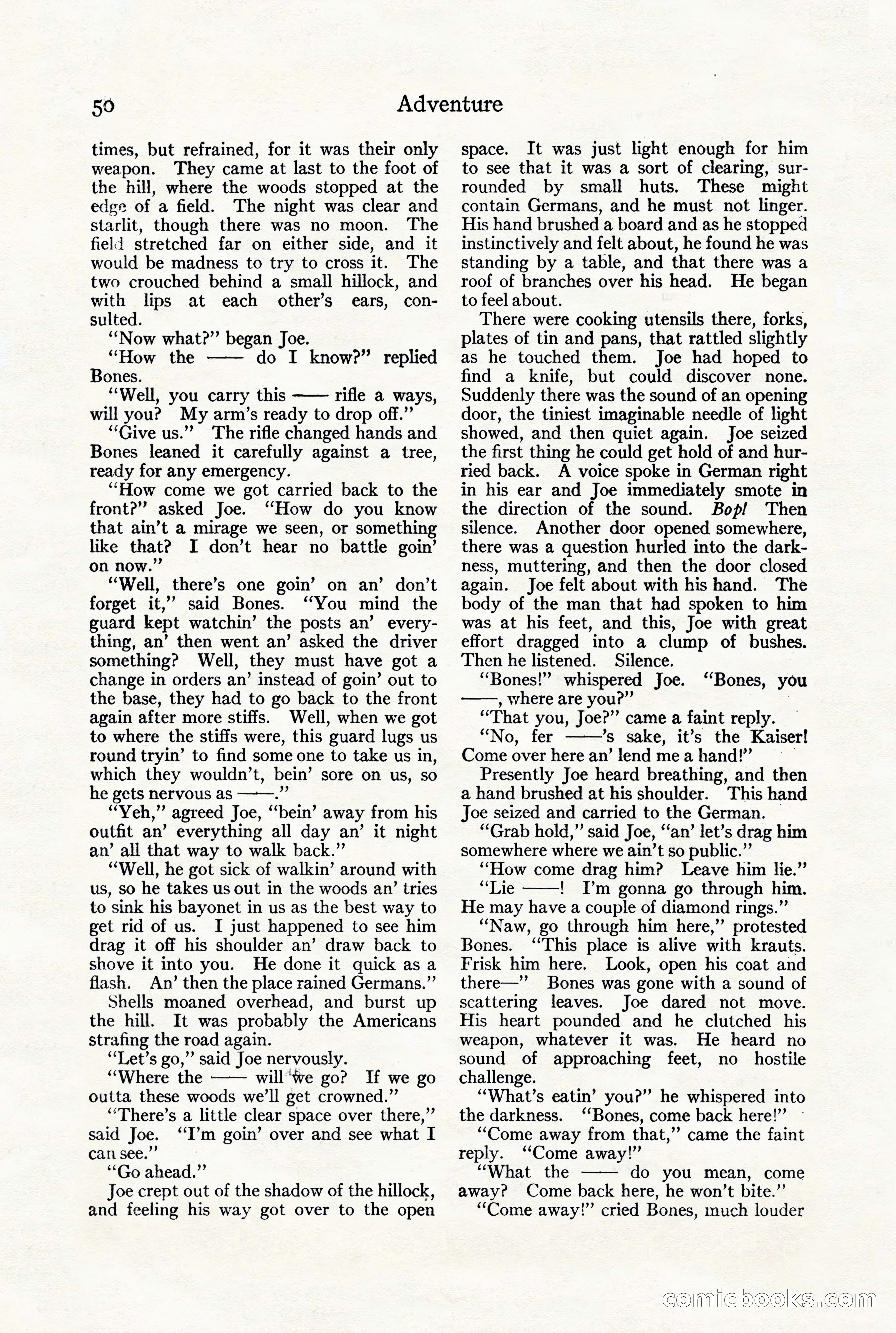 Adventure Magazine, July 23, 1926 — page 54 of 196