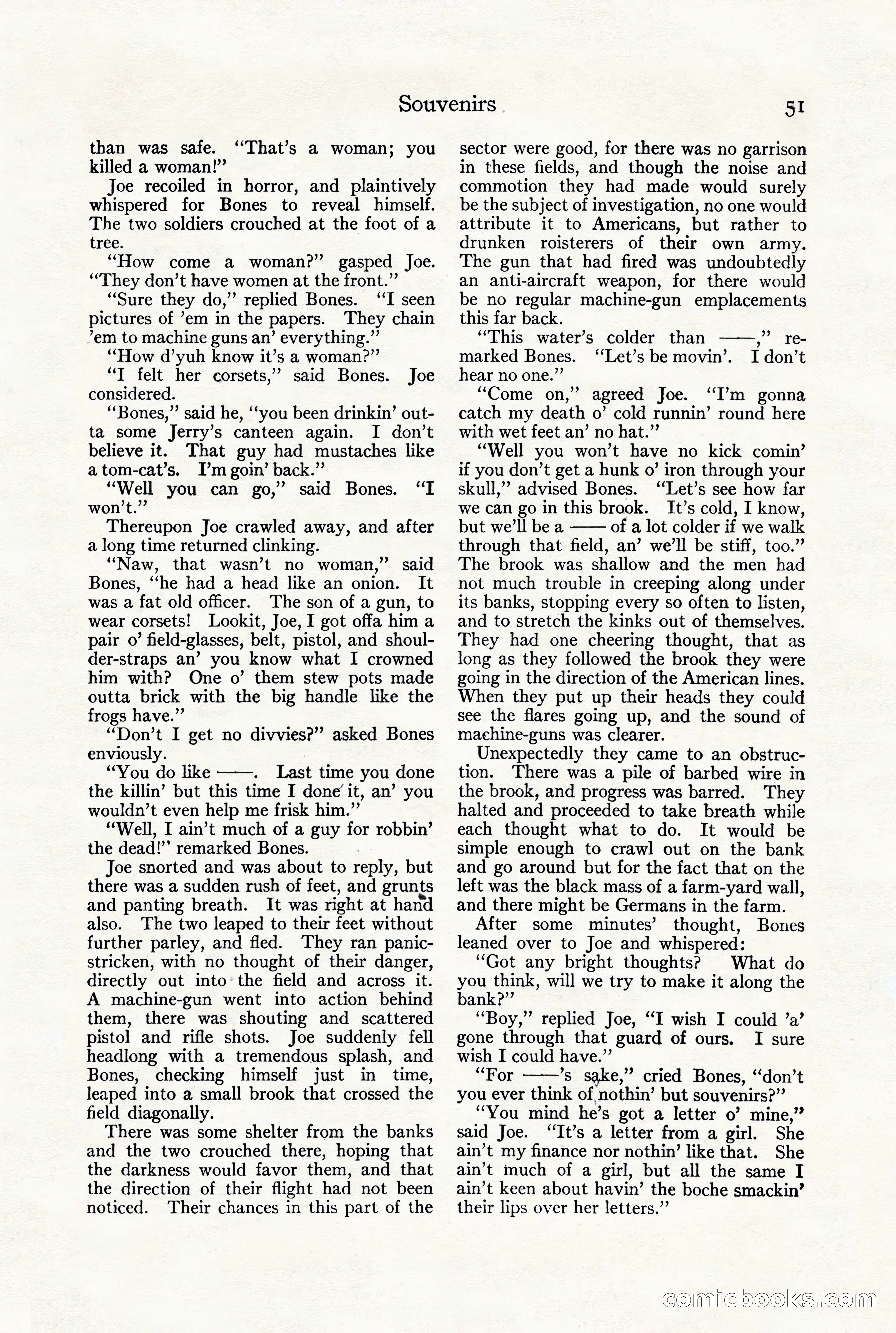 Adventure Magazine, July 23, 1926 — page 55 of 196