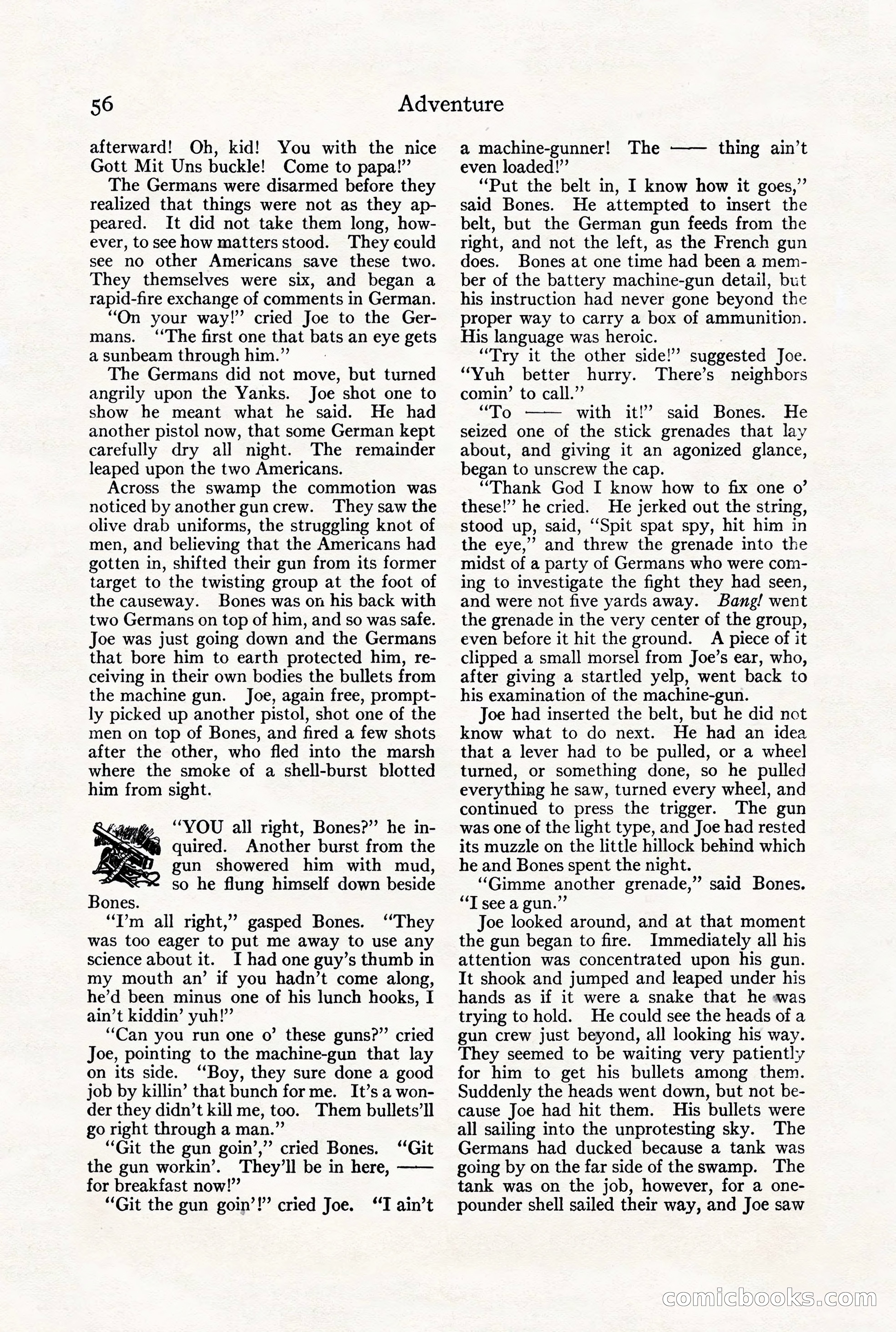 Adventure Magazine, July 23, 1926 — page 60 of 196