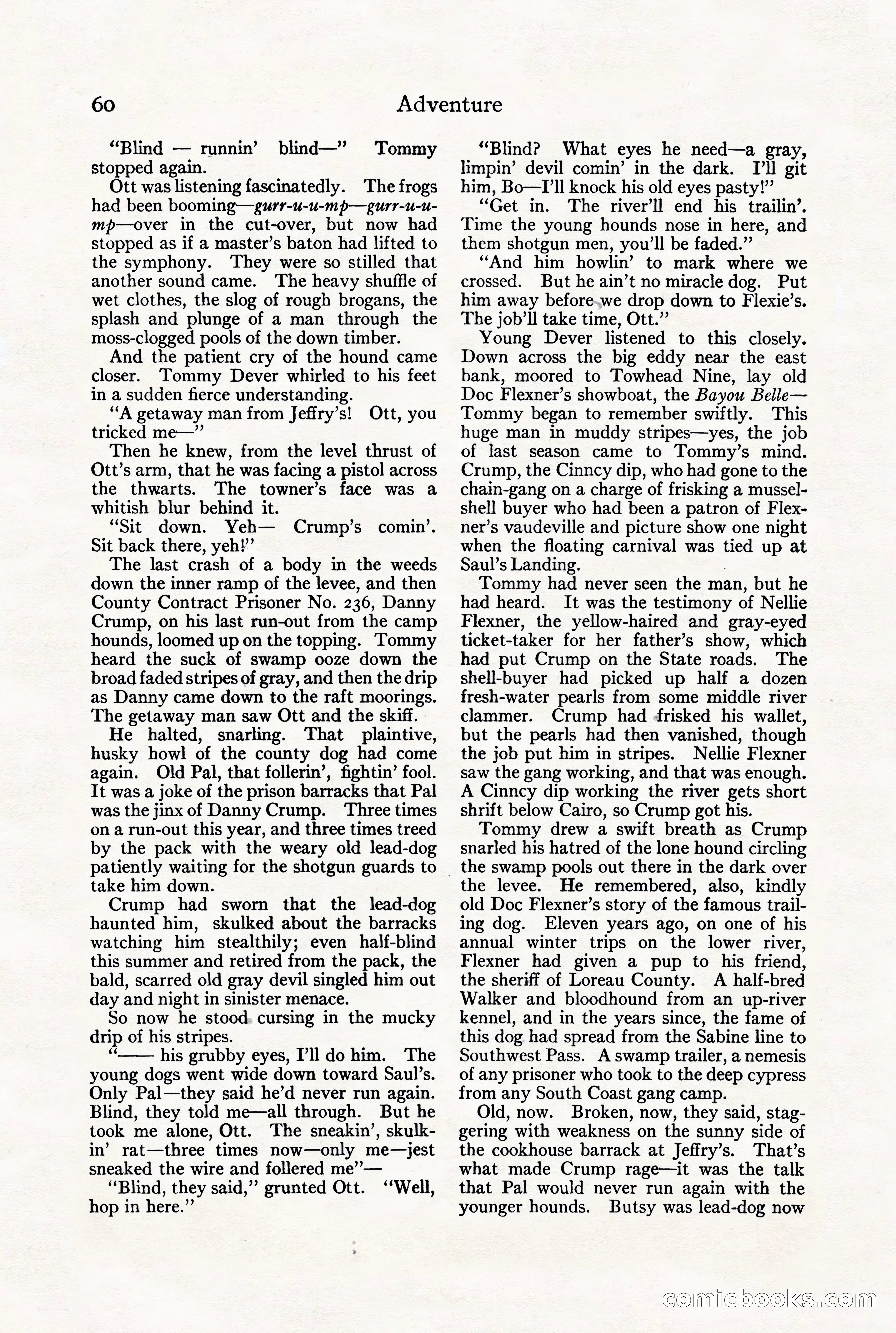 Adventure Magazine, July 23, 1926 — page 64 of 196