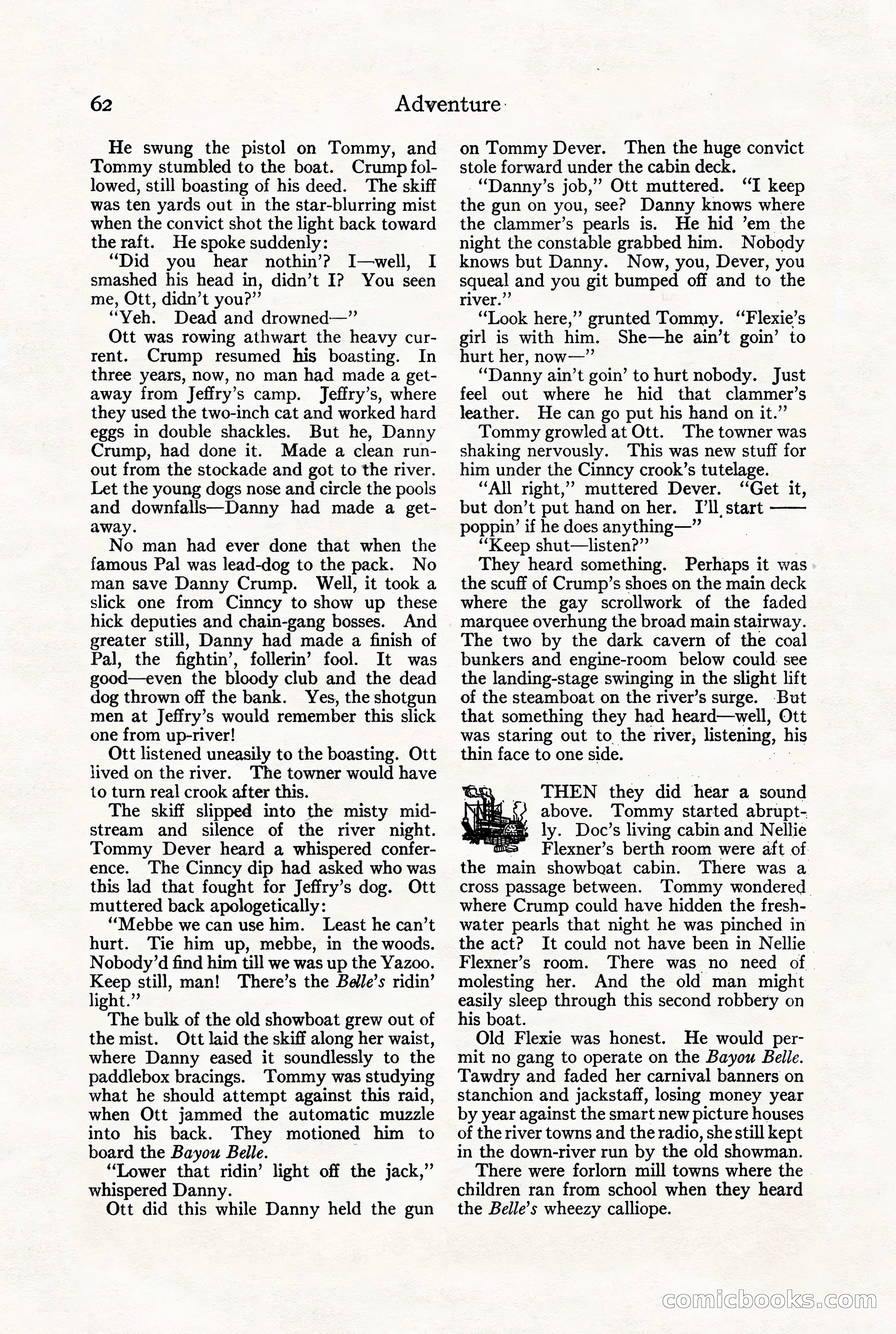 Adventure Magazine, July 23, 1926 — page 66 of 196