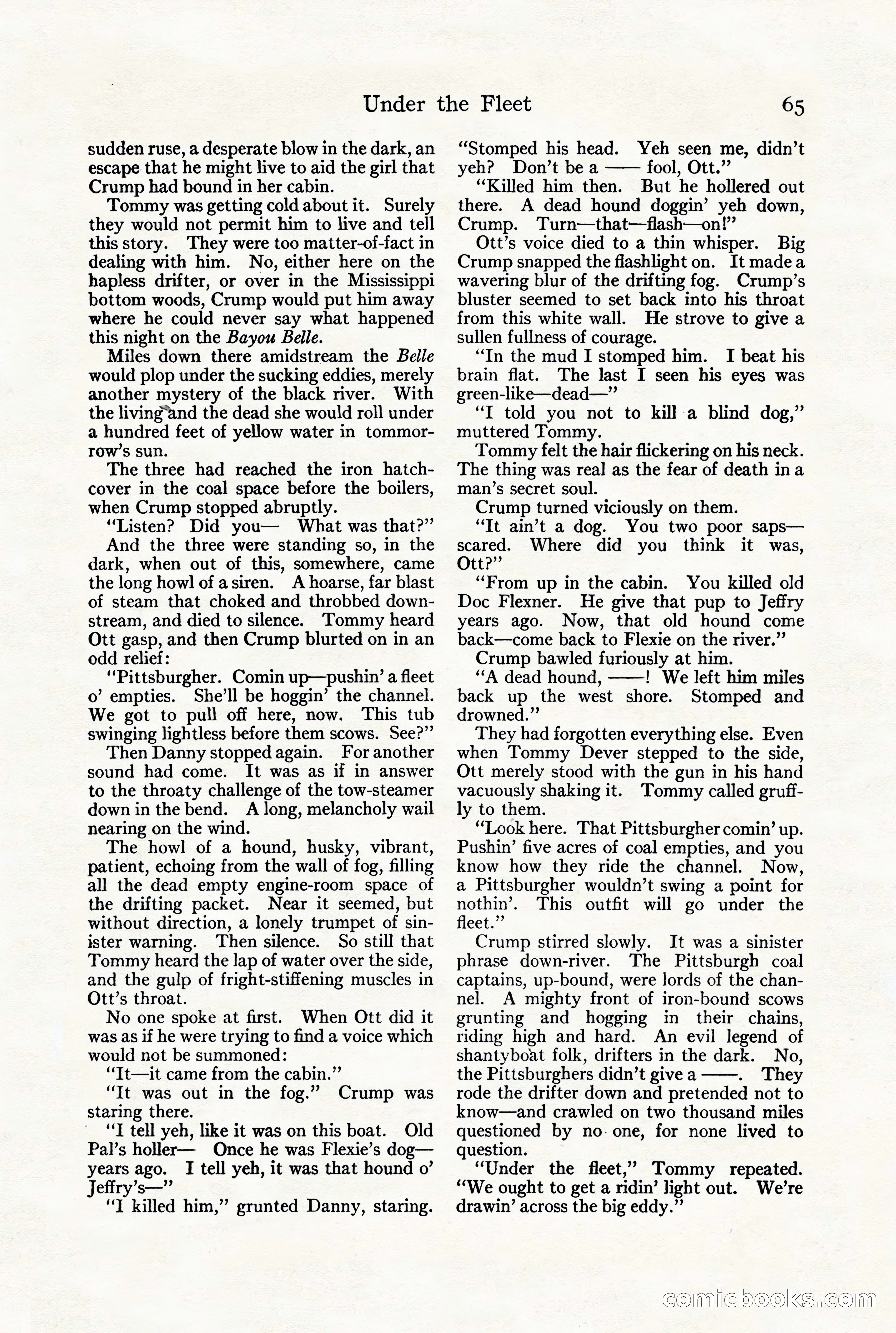 Adventure Magazine, July 23, 1926 — page 69 of 196