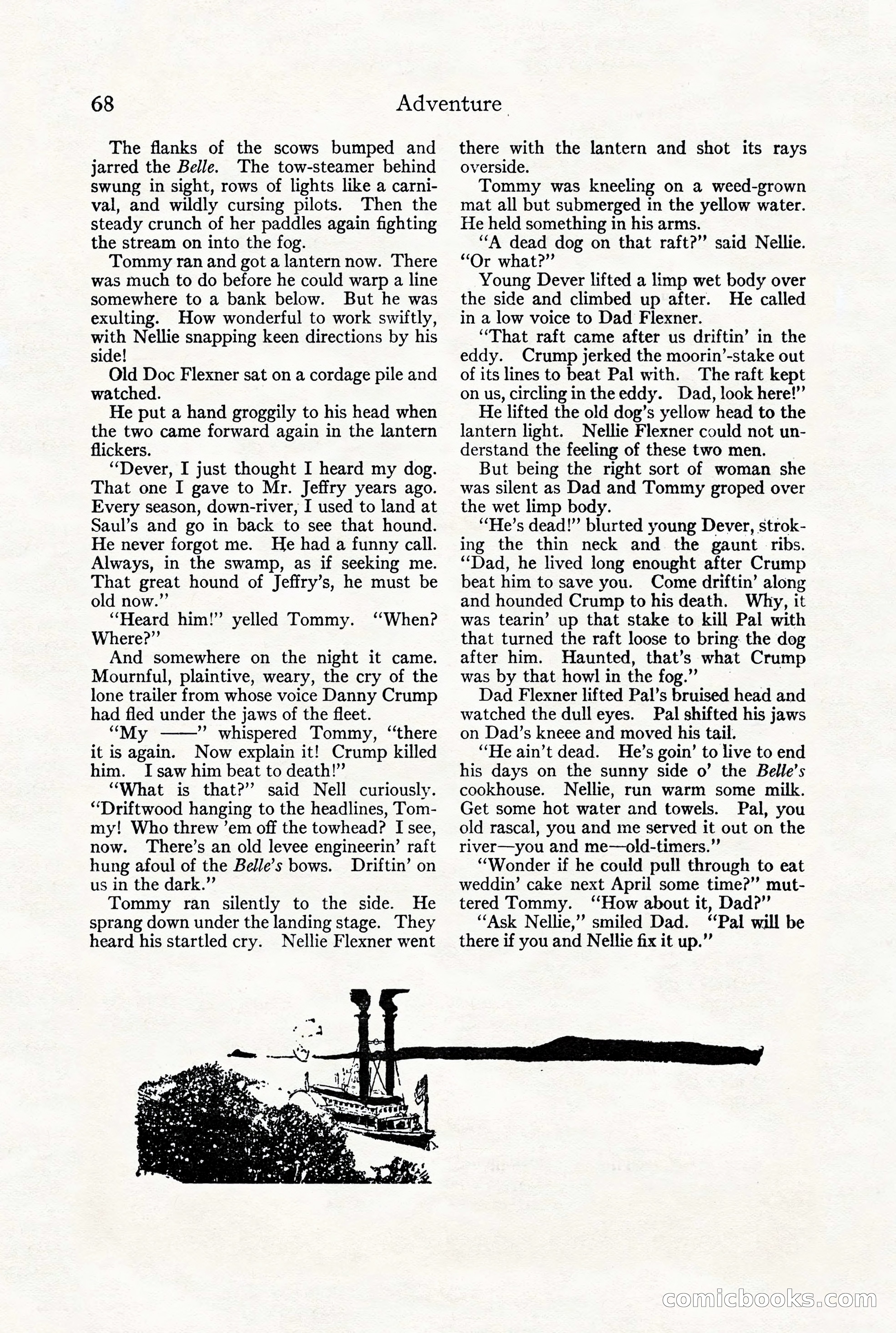 Adventure Magazine, July 23, 1926 — page 72 of 196