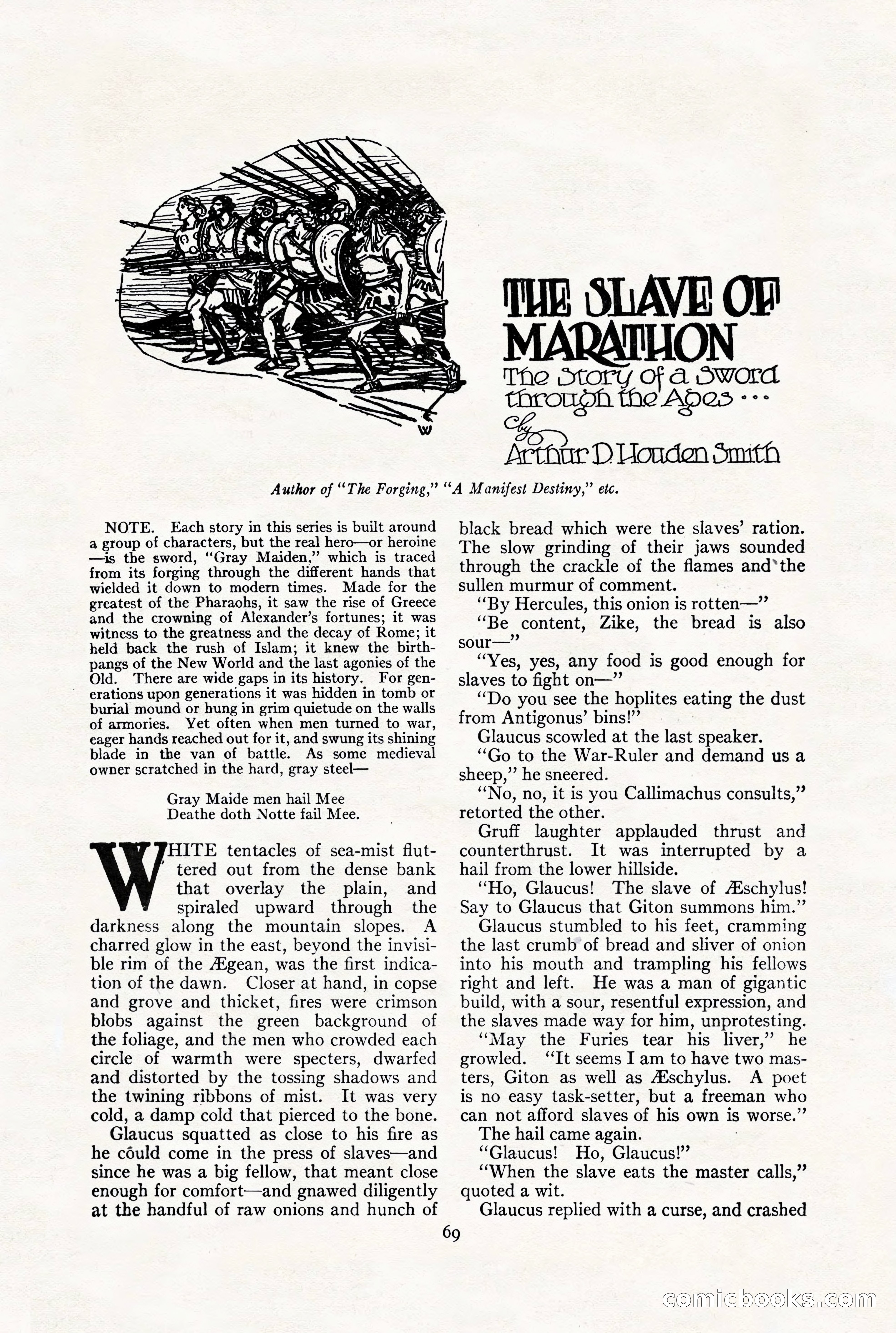 Adventure Magazine, July 23, 1926 — page 73 of 196