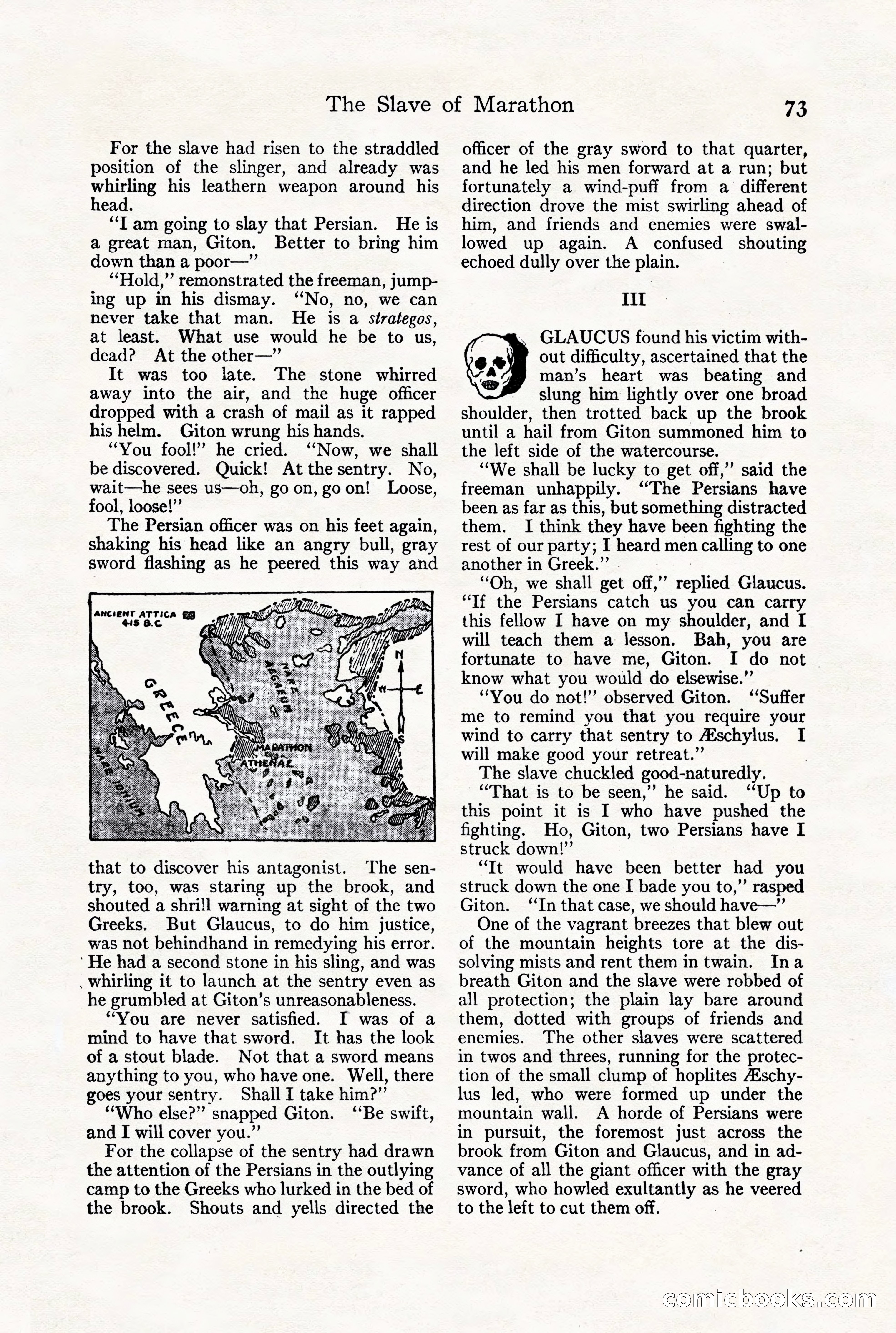 Adventure Magazine, July 23, 1926 — page 77 of 196