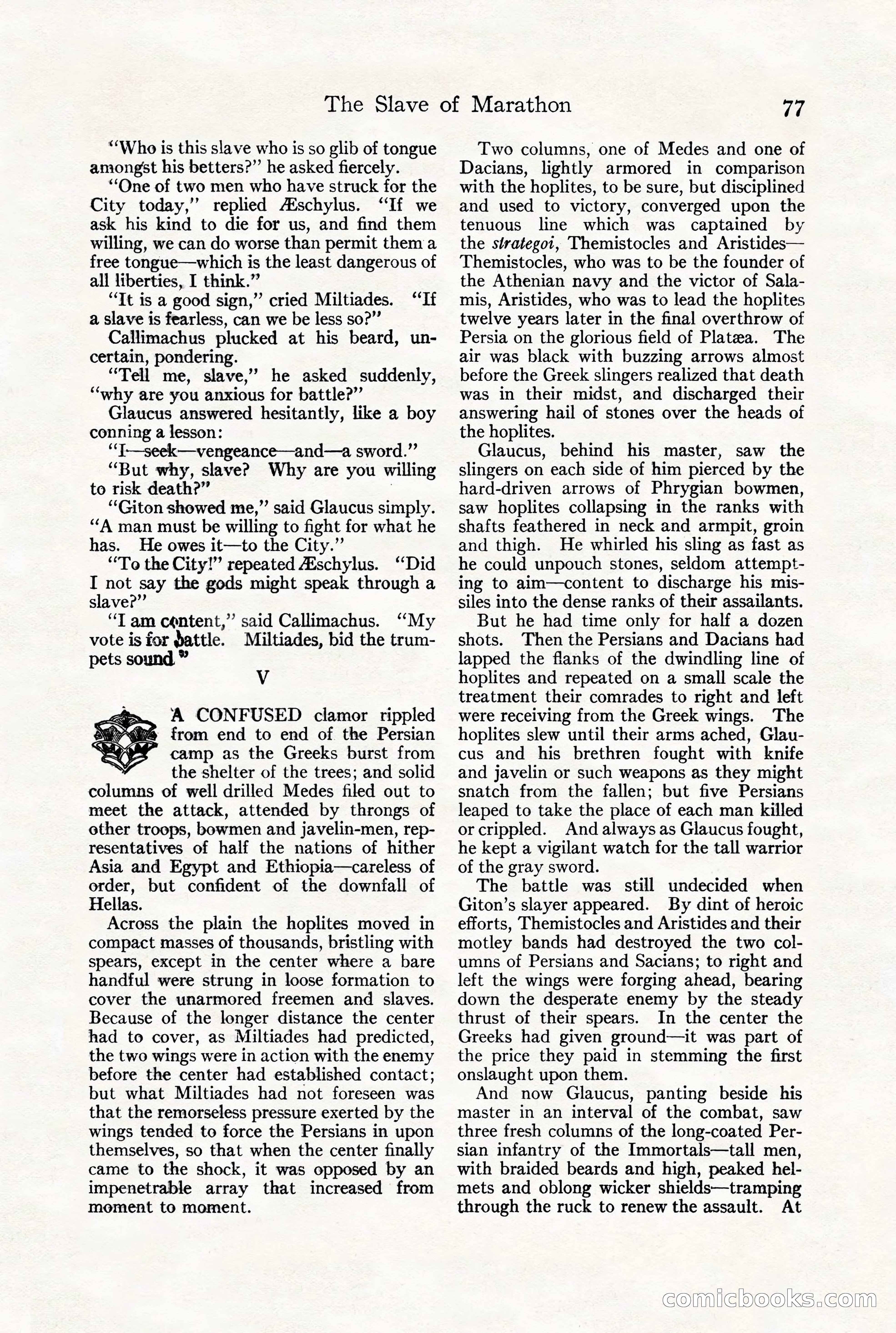 Adventure Magazine, July 23, 1926 — page 81 of 196