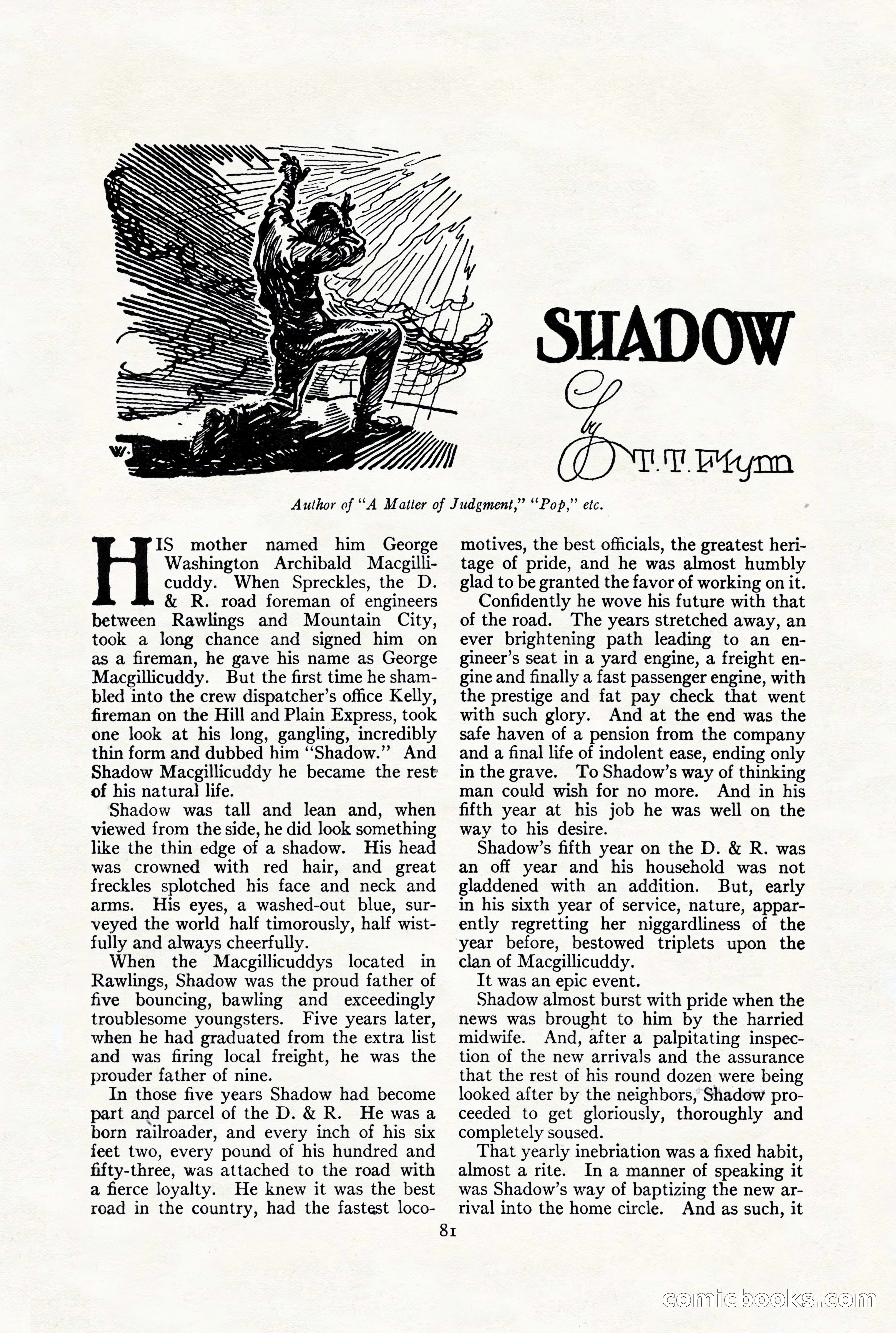 Adventure Magazine, July 23, 1926 — page 85 of 196