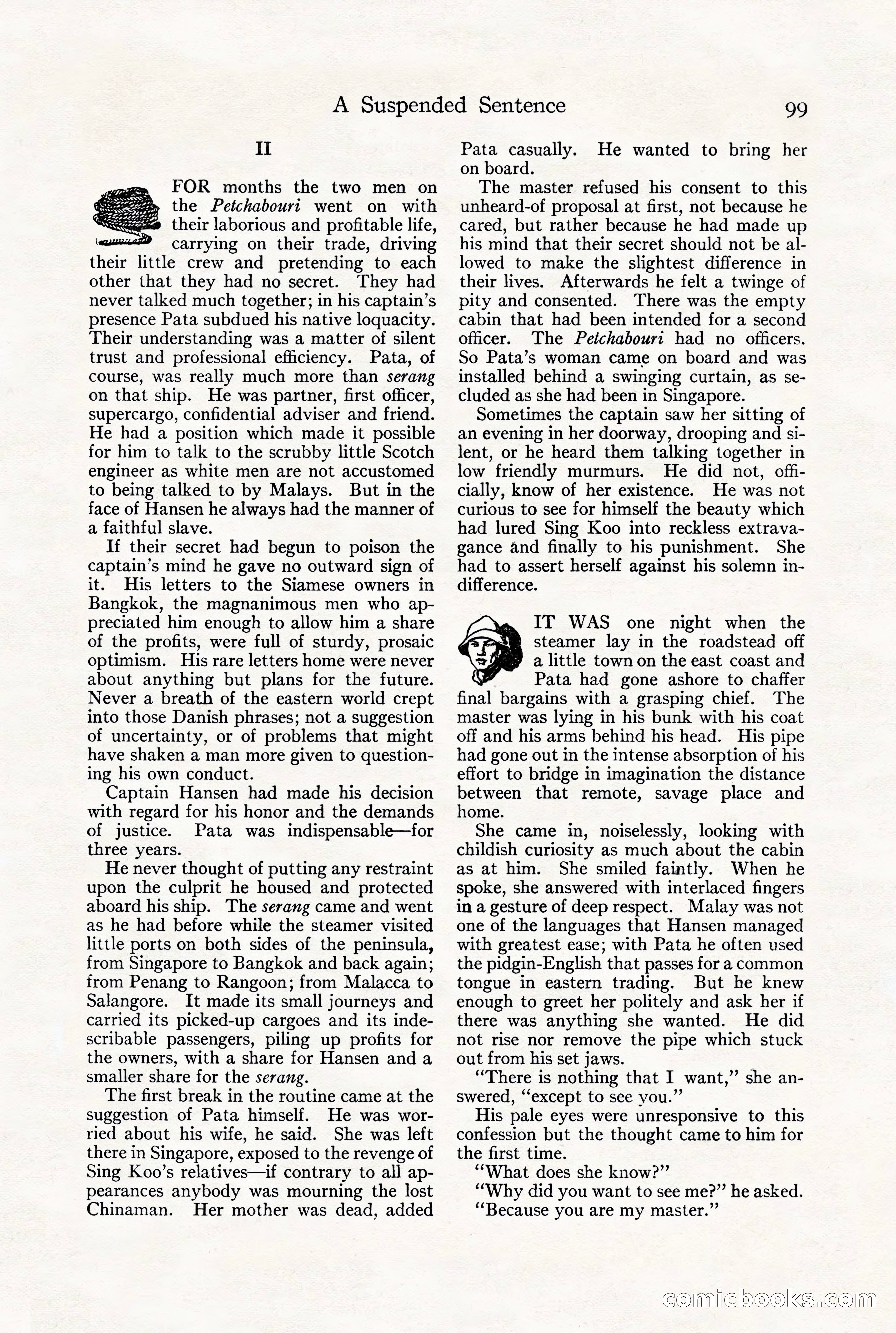 Adventure Magazine, July 23, 1926 — page 103 of 196