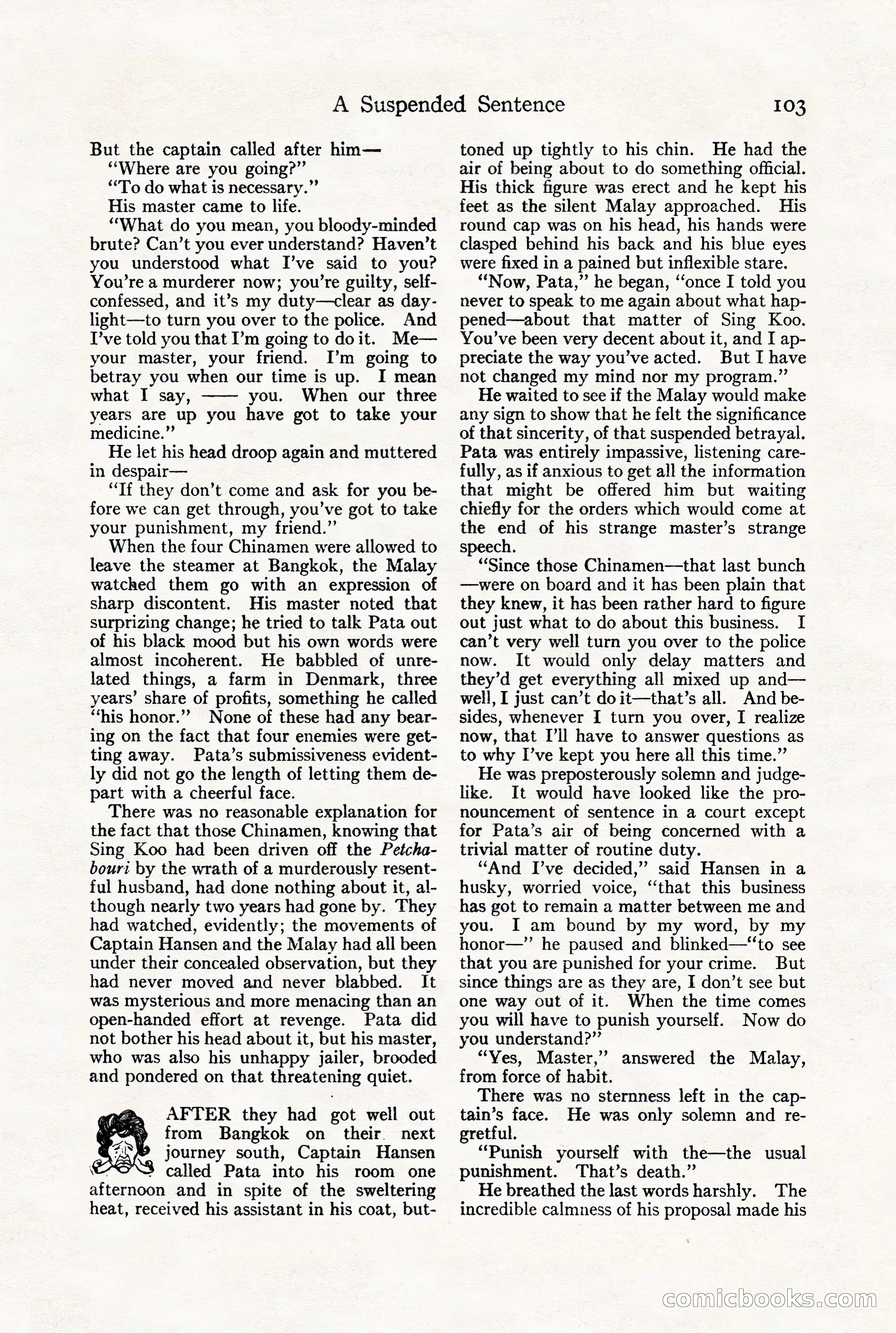 Adventure Magazine, July 23, 1926 — page 107 of 196
