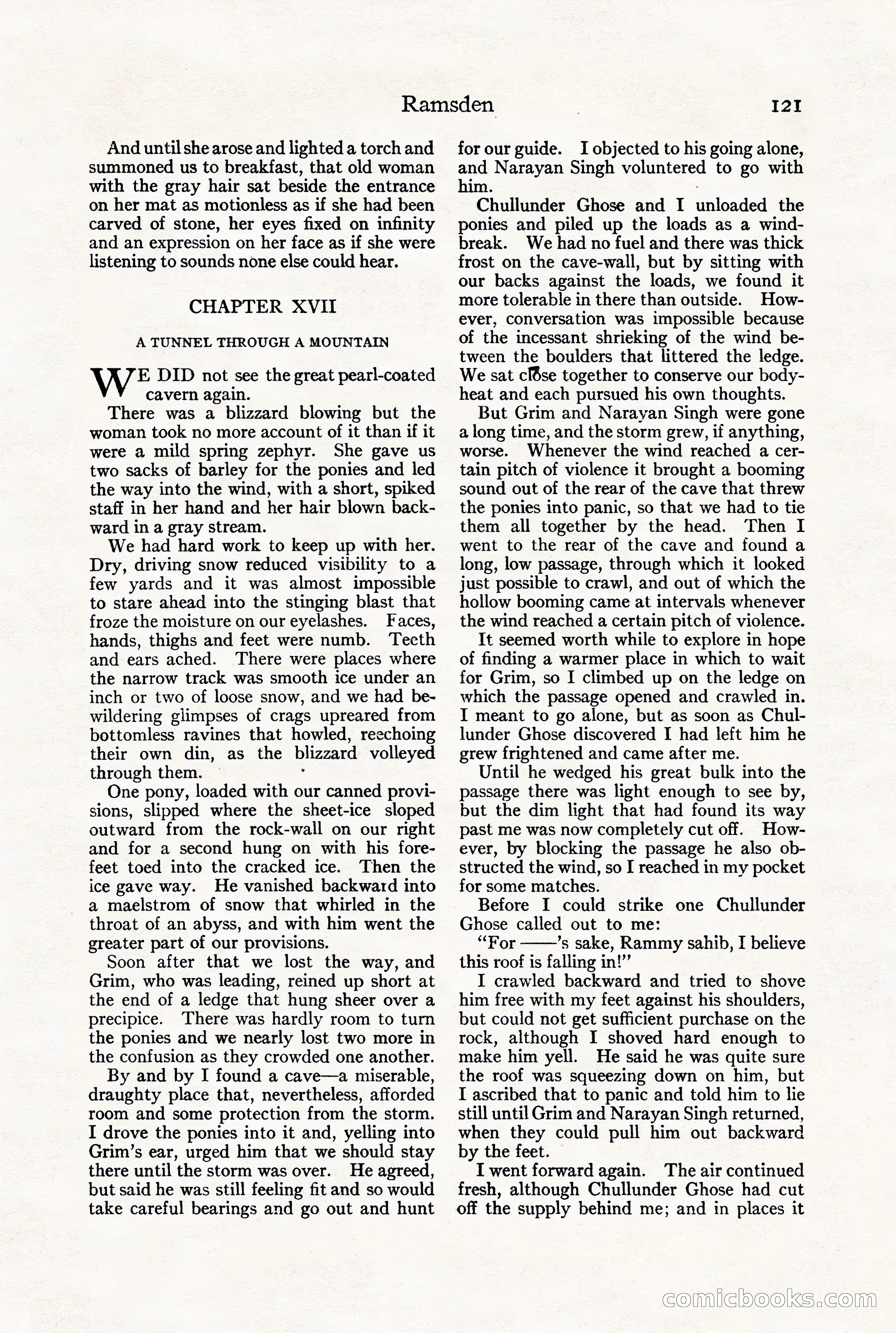 Adventure Magazine, July 23, 1926 — page 125 of 196